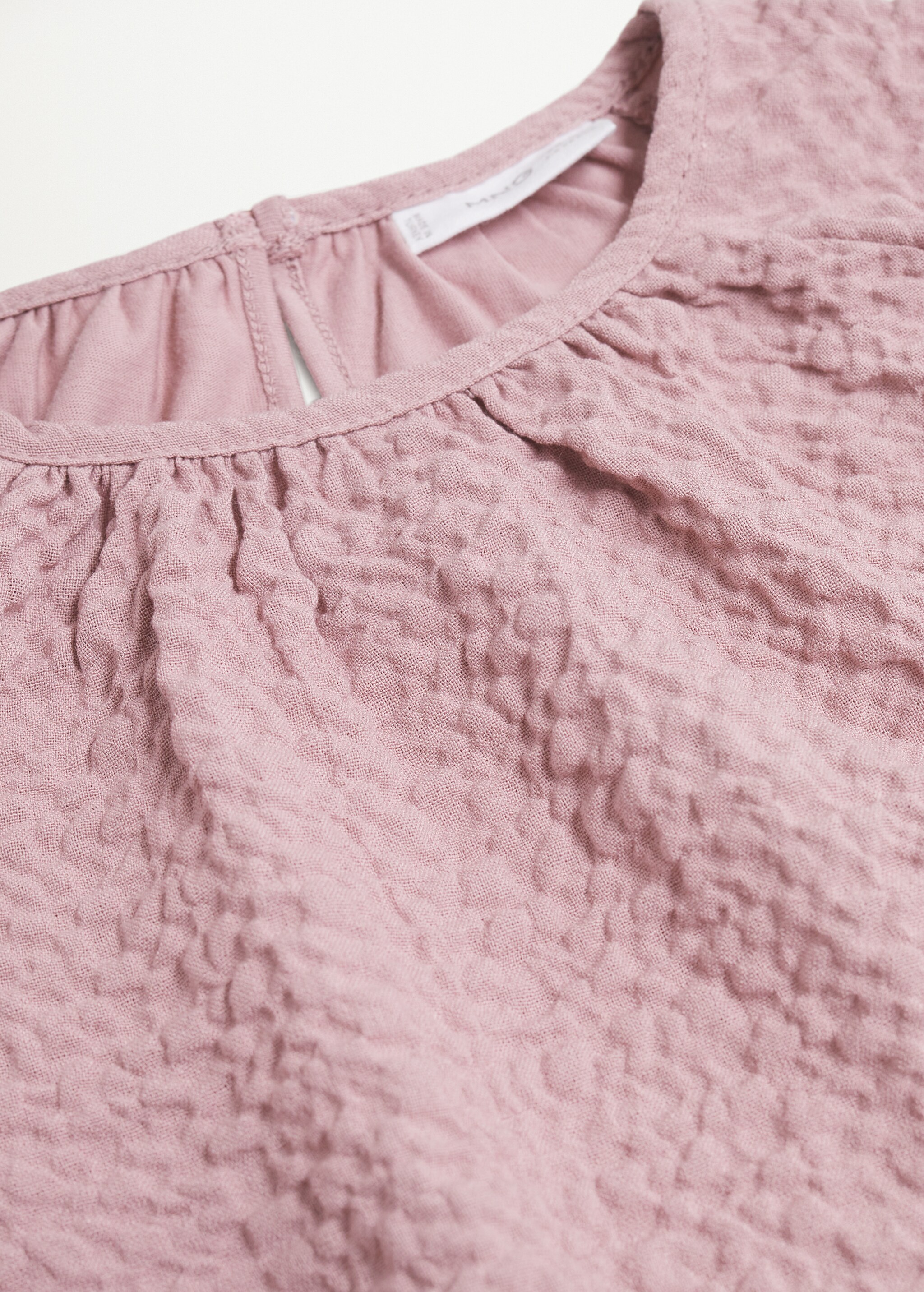 Camiseta combinada textura - Detalle del artículo 8