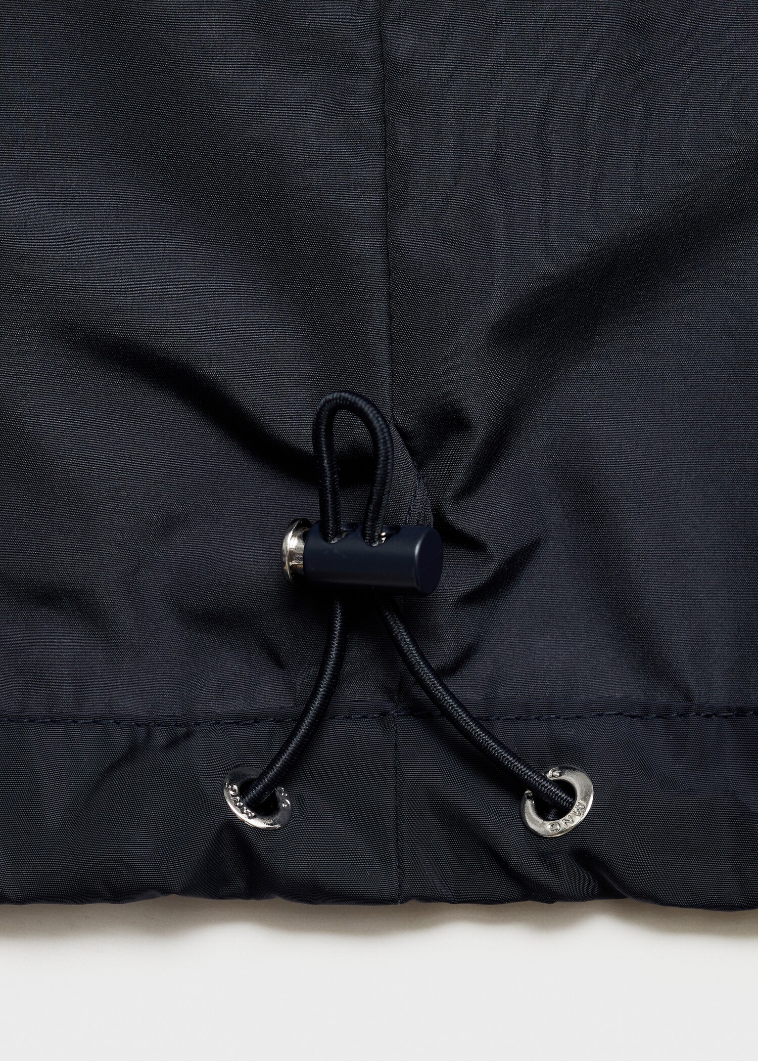 Regular-fit technical fabric jacket - Details of the article 0