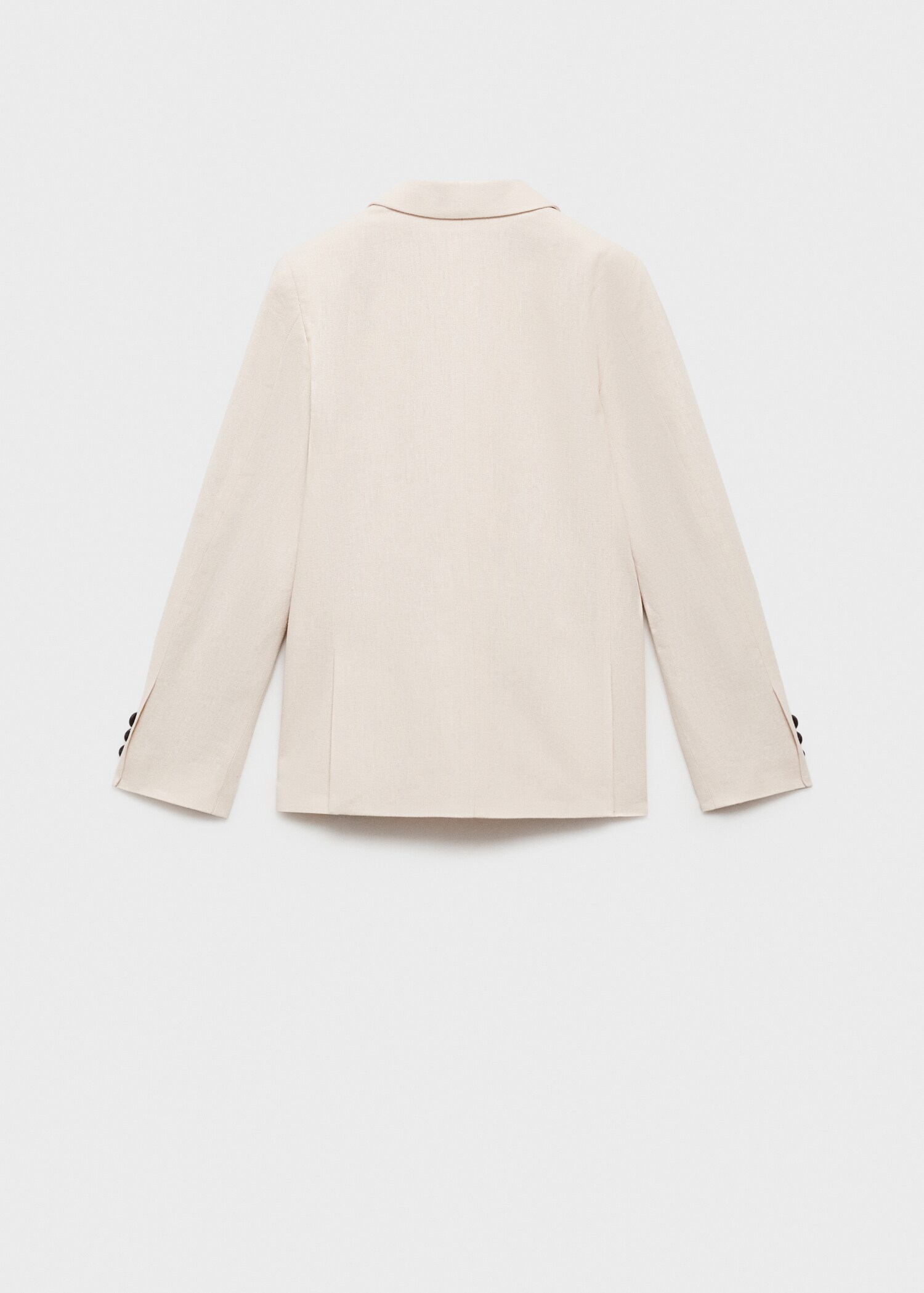 Americana vestir lli - Revers de l'article