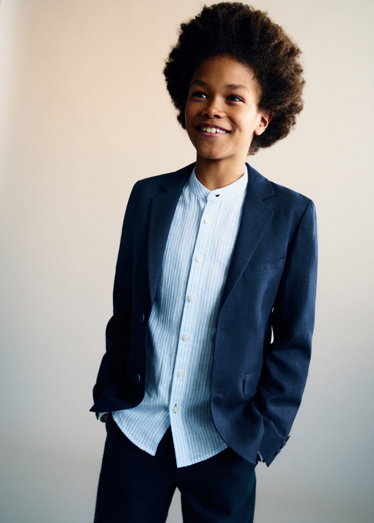 Americana vestir lli - Pla mig