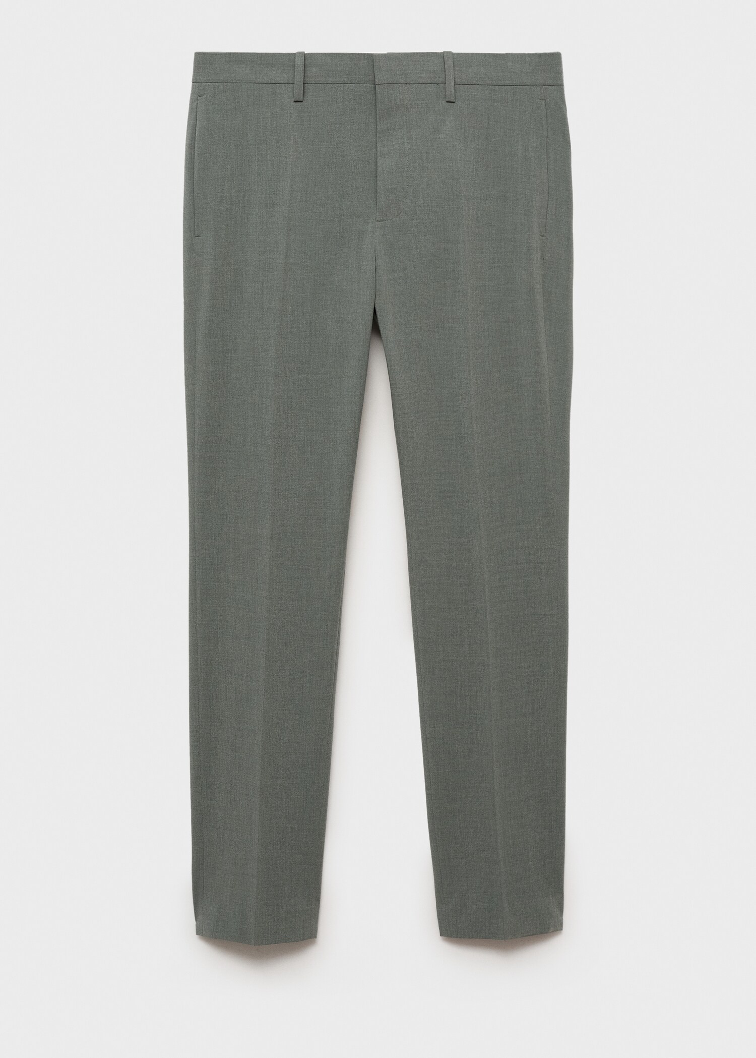 Stretch fabric super slim-fit suit trousers - Article without model