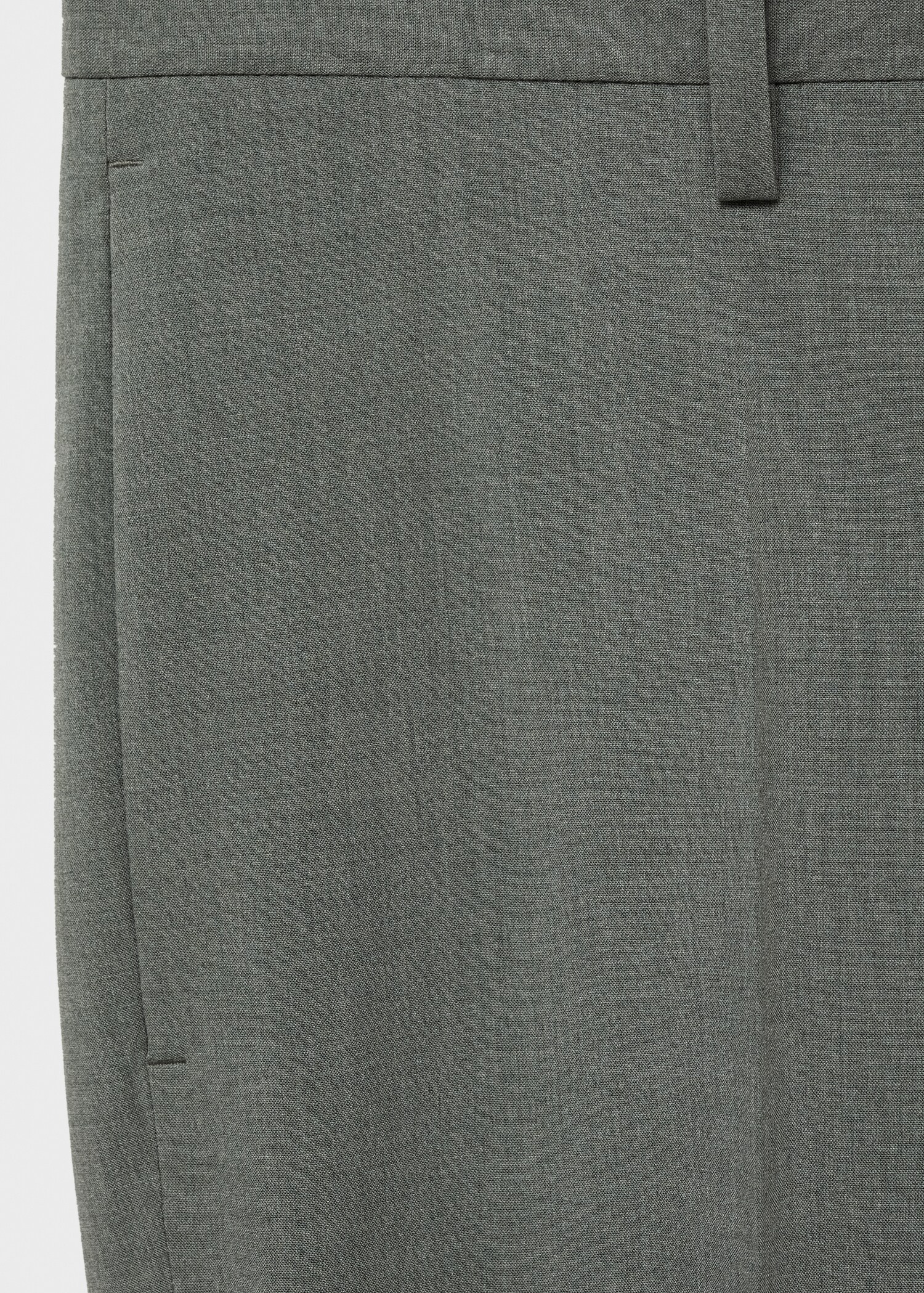 Stretch fabric super slim-fit suit trousers - Details of the article 0