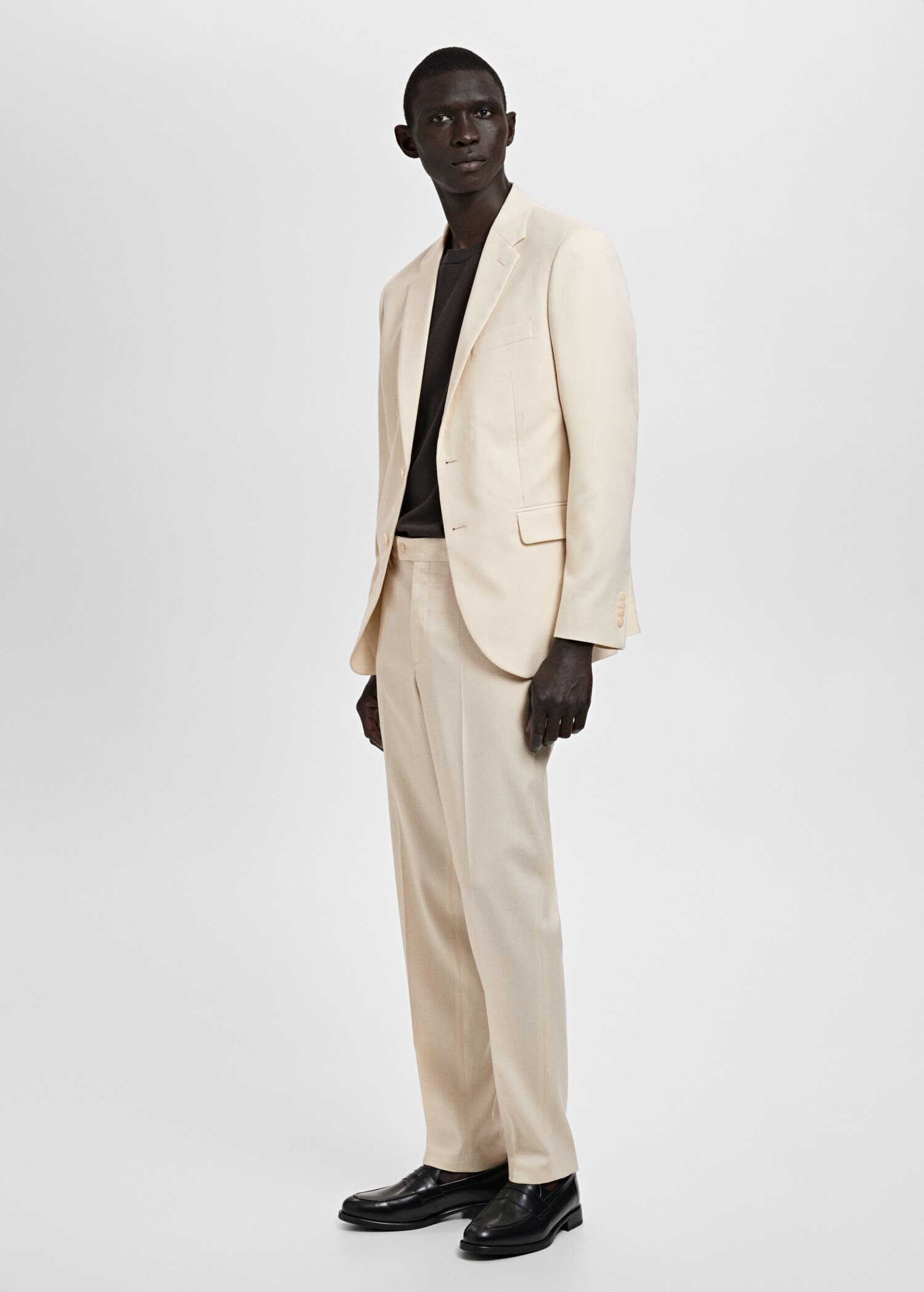 Milan slim-fit suit trousers - Details of the article 2