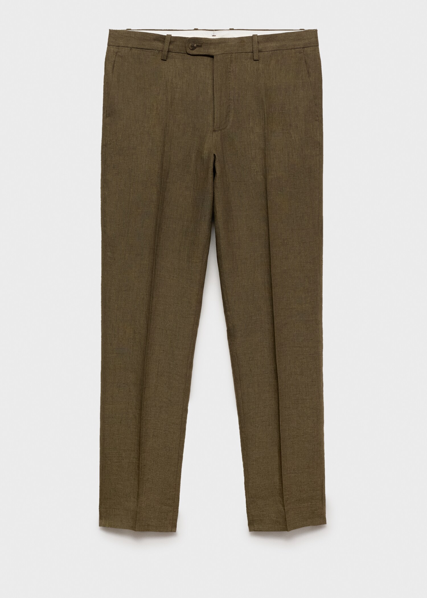 Amalfi 100% linen slim-fit suit trousers - Article without model