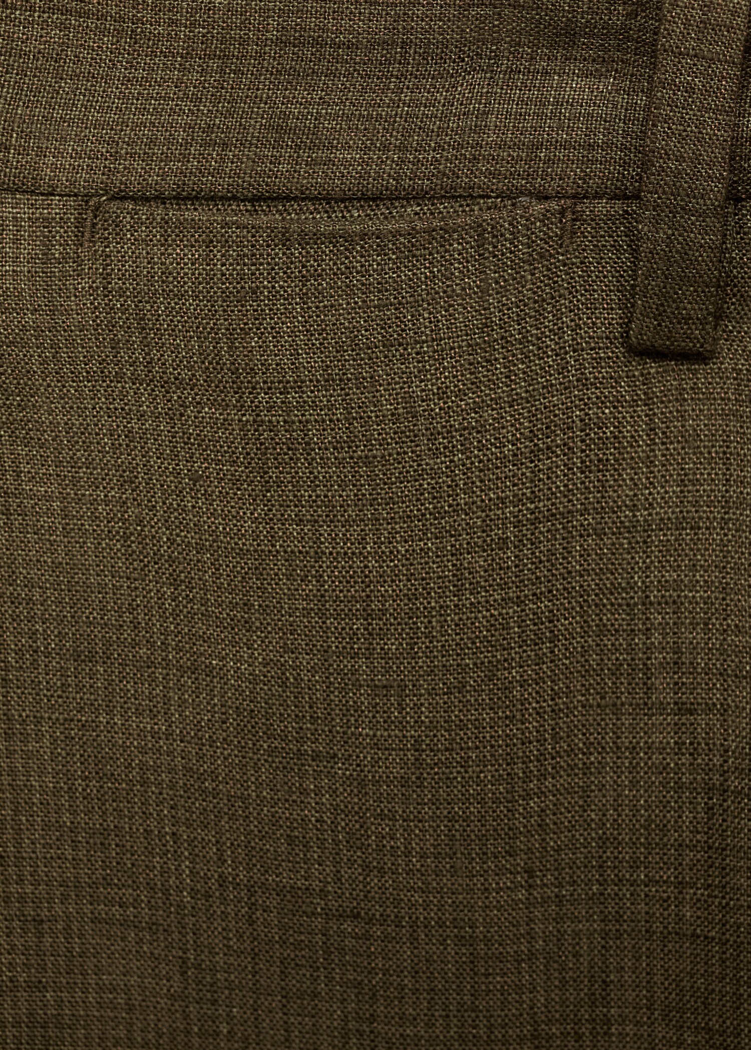 Amalfi 100% linen slim-fit suit trousers - Details of the article 8