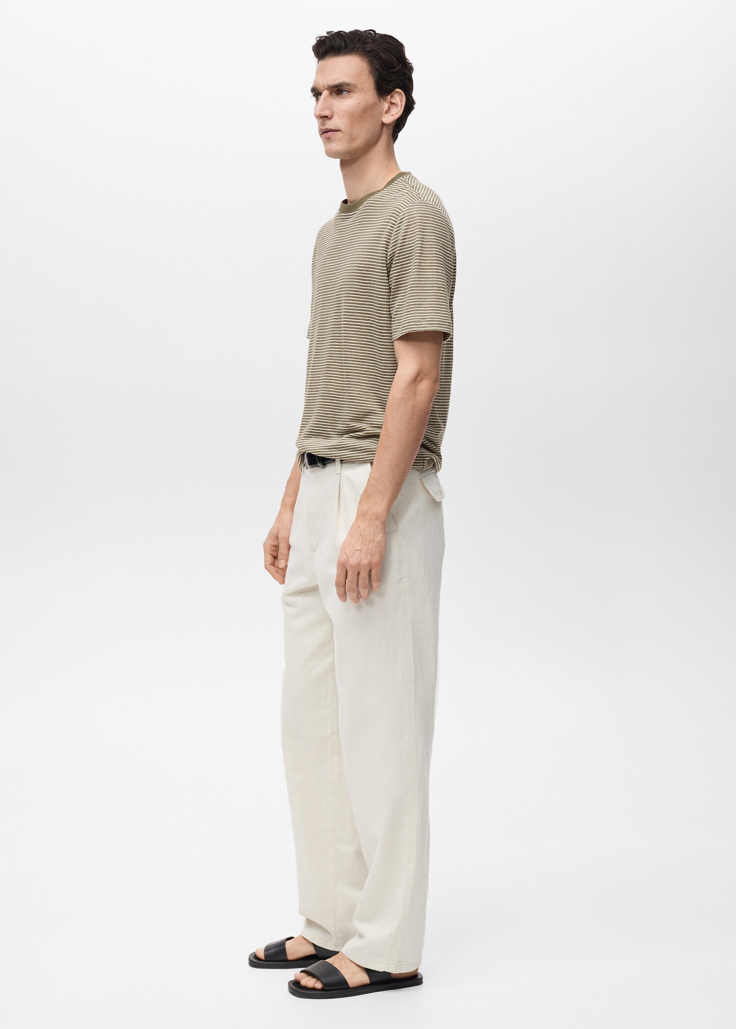 Samarreta lli slim fit ratlles - Detall de l'article 2