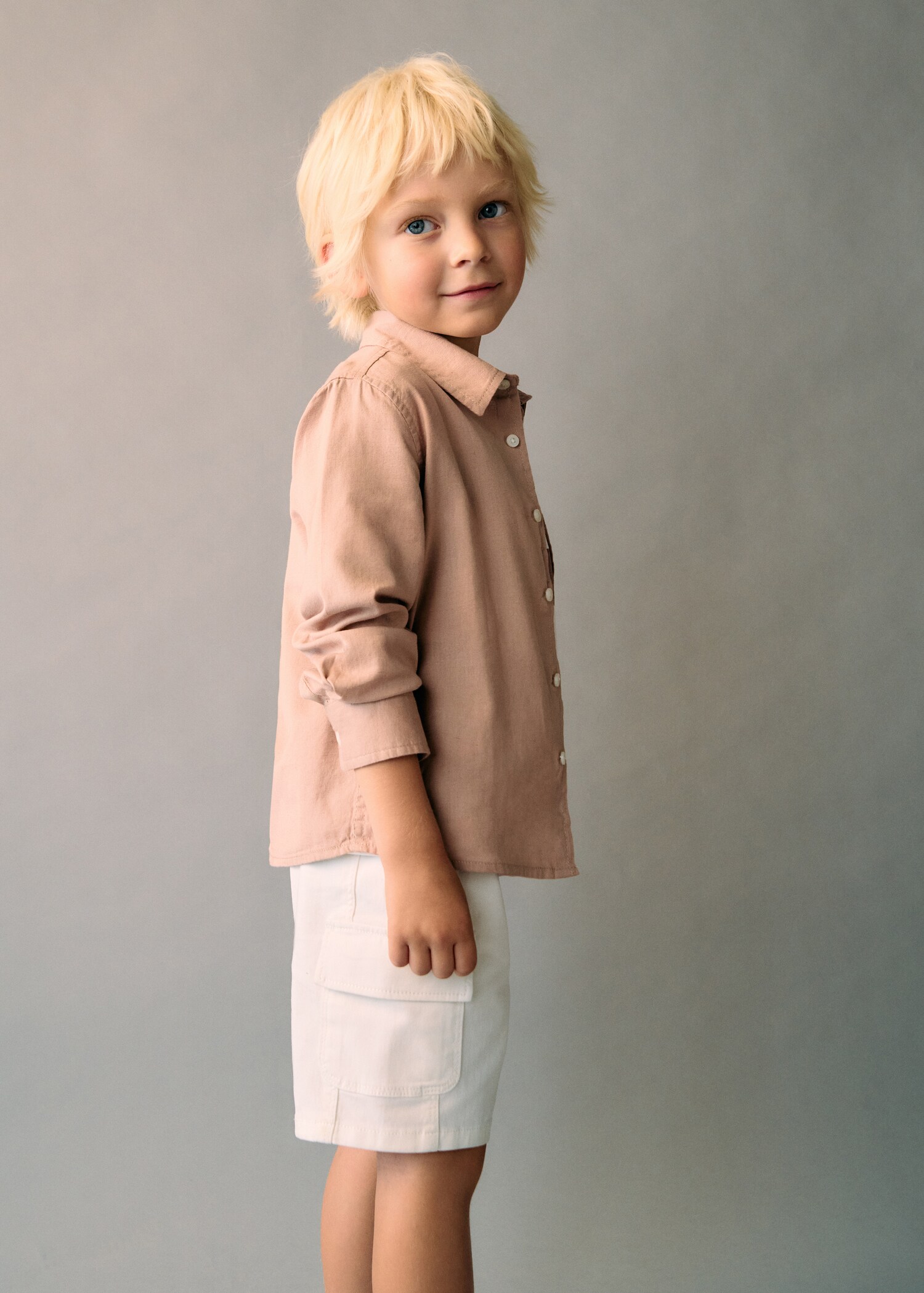 Πουκάμισο βαμβάκι και λινό - Λεπτομέρεια του προϊόντος 6