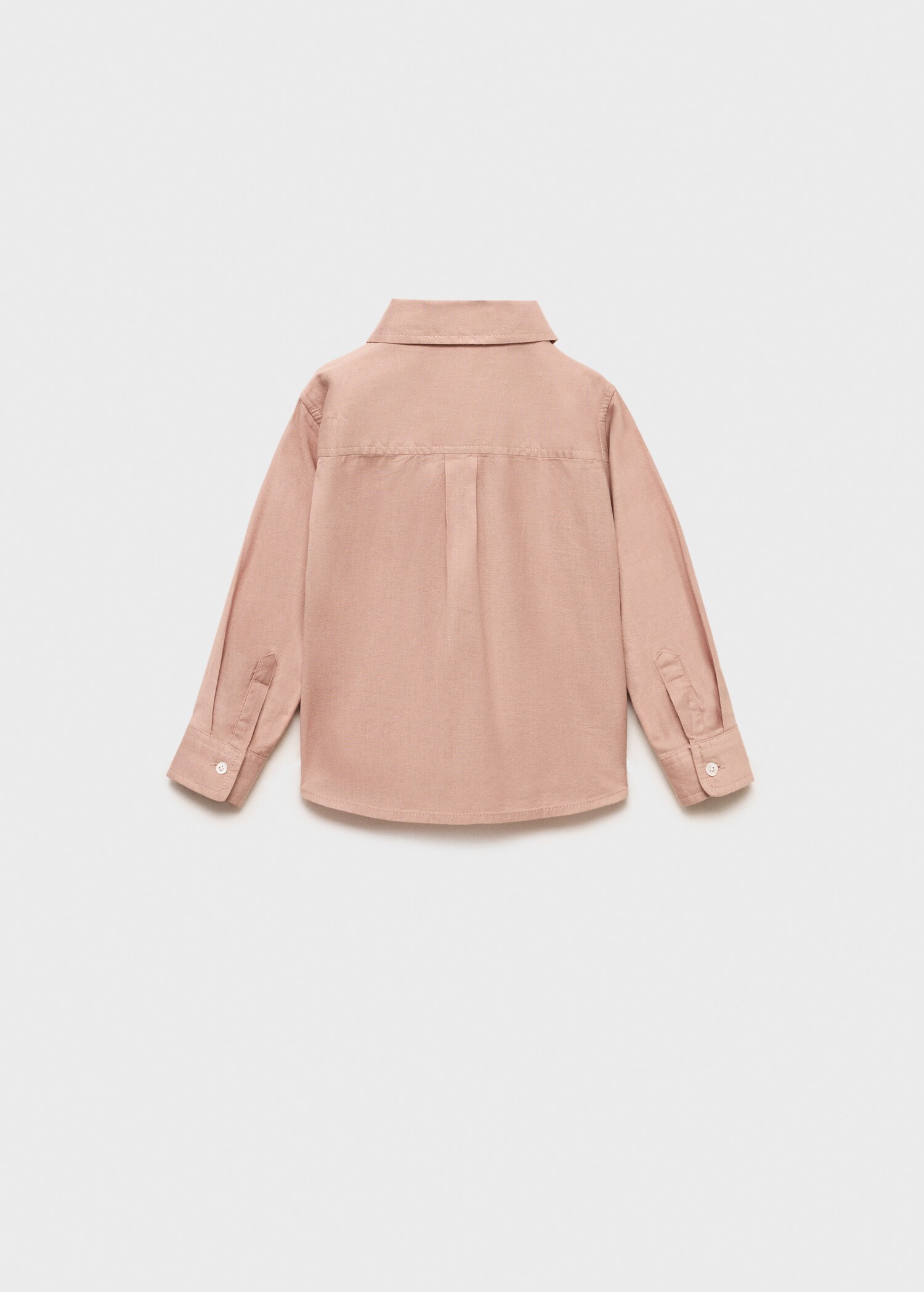 Πουκάμισο βαμβάκι και λινό - Πίσω όψη προϊόντος