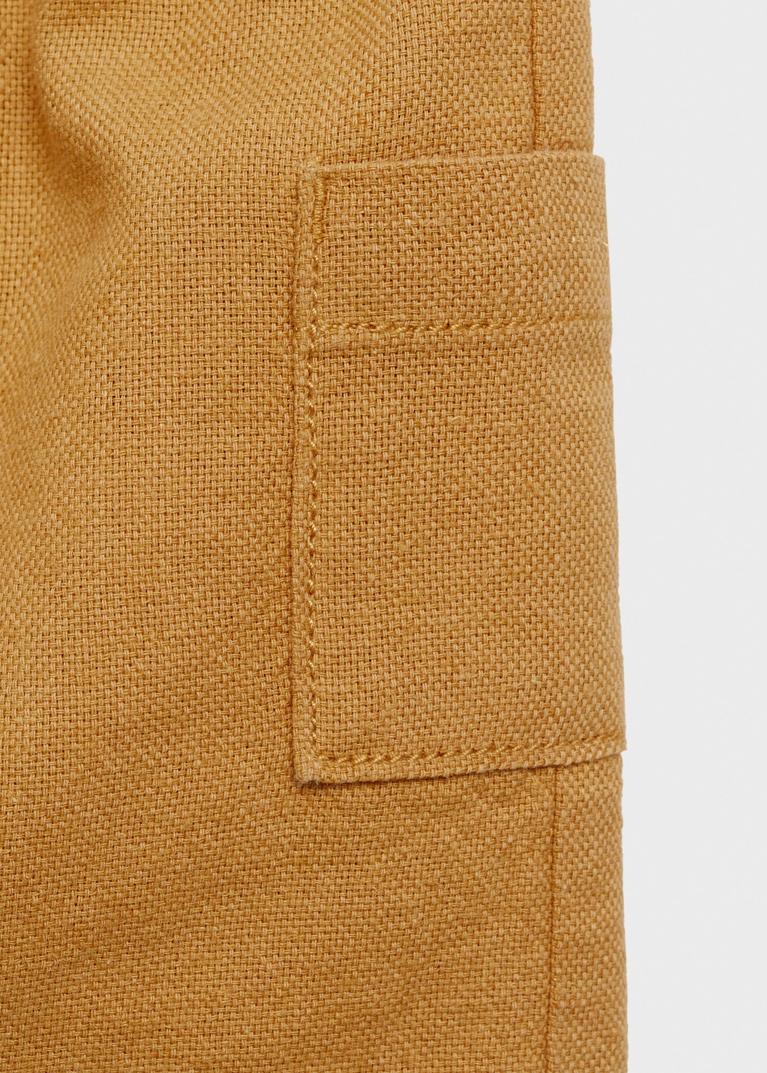 Cotton linen shorts - Details of the article 8