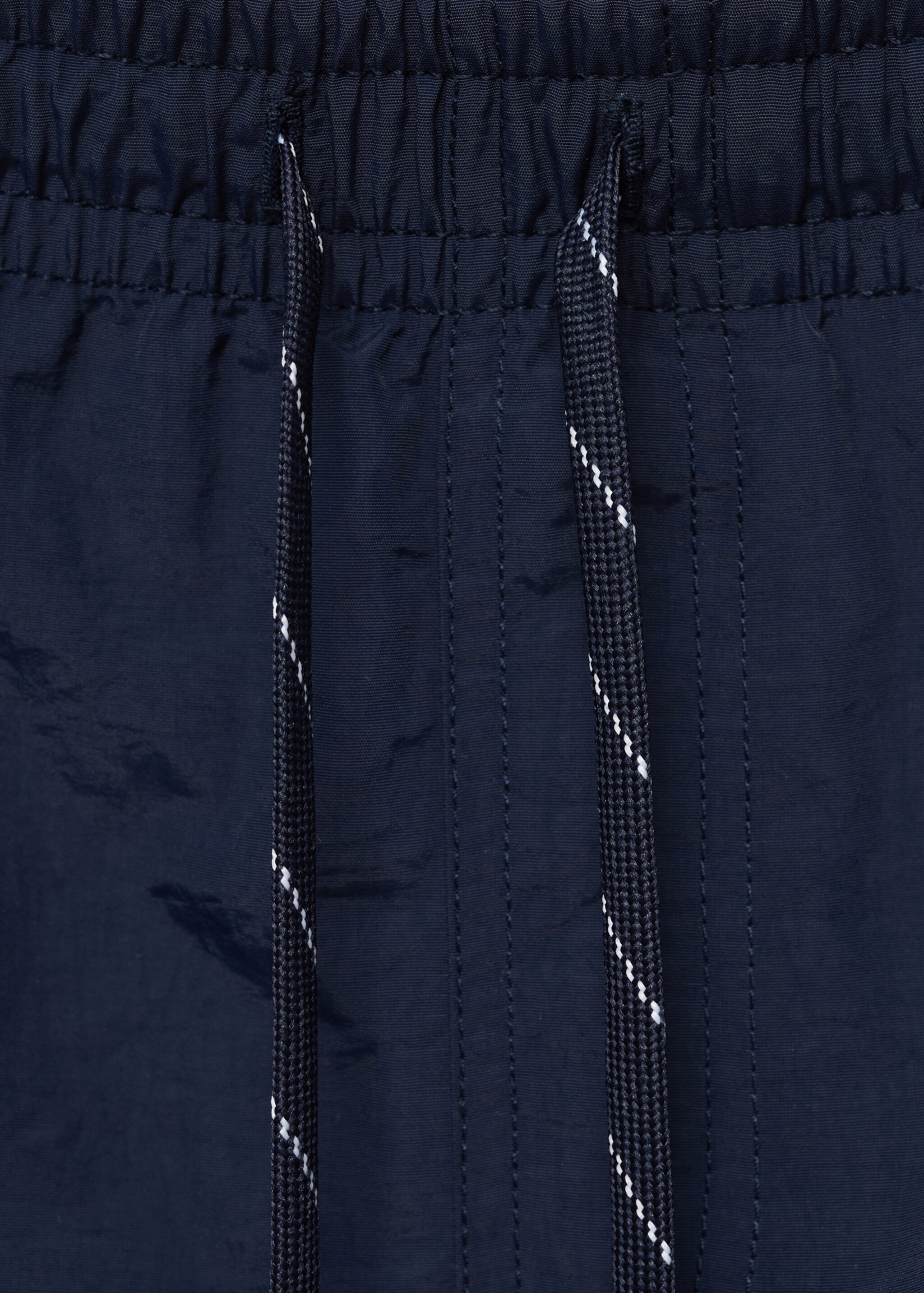 Textured lace swimsuit - Details of the article 8, Indigo Blue. Ref: 87015955-00.
