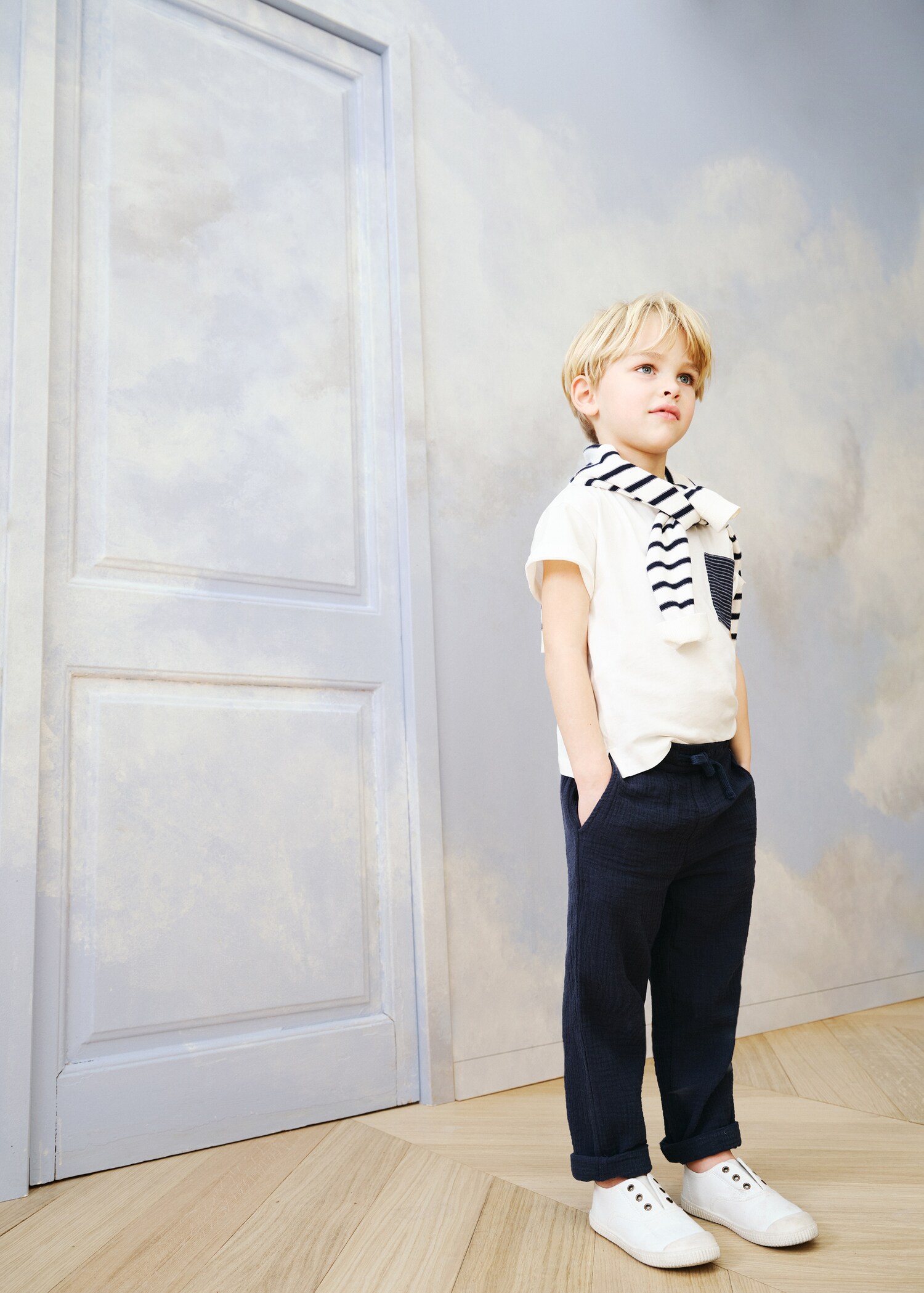 Katoenen T-shirt met patch - Detail van het artikel 5