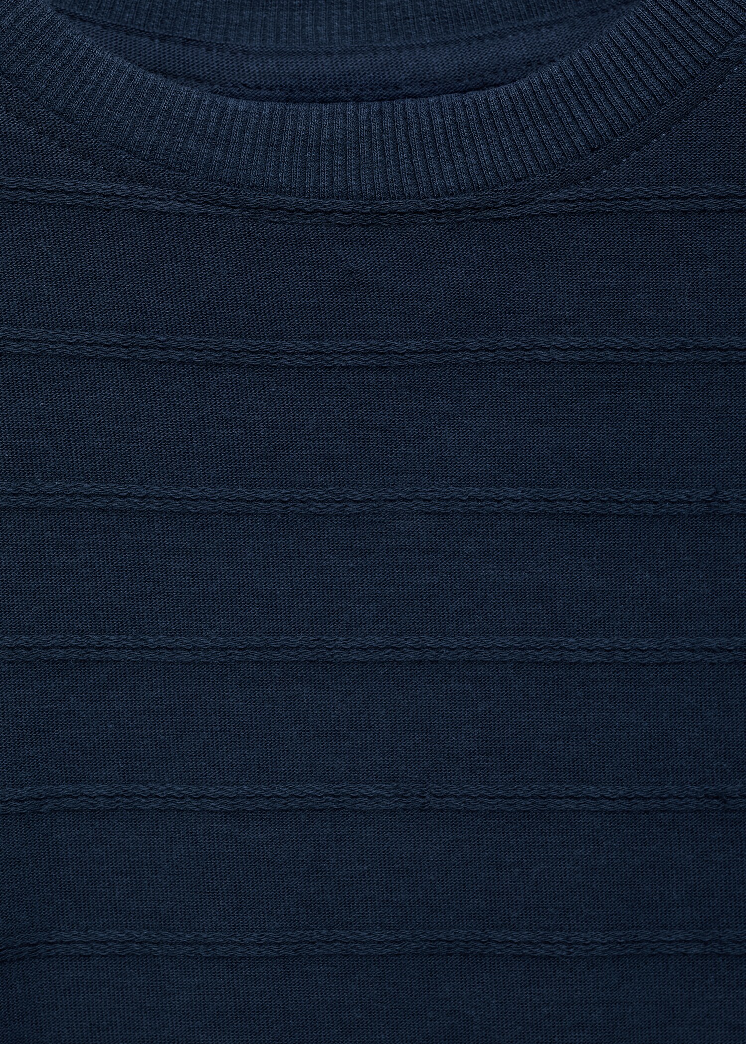 Camiseta algodón rayas relieve - Detalle del artículo 8