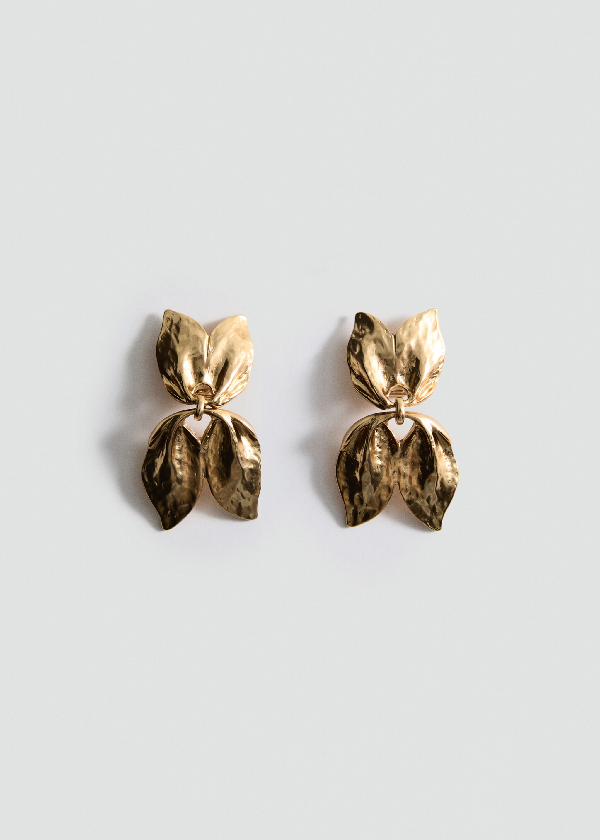 Pendant-design earrings - Article without model, Gold. Ref: 87015973-00.