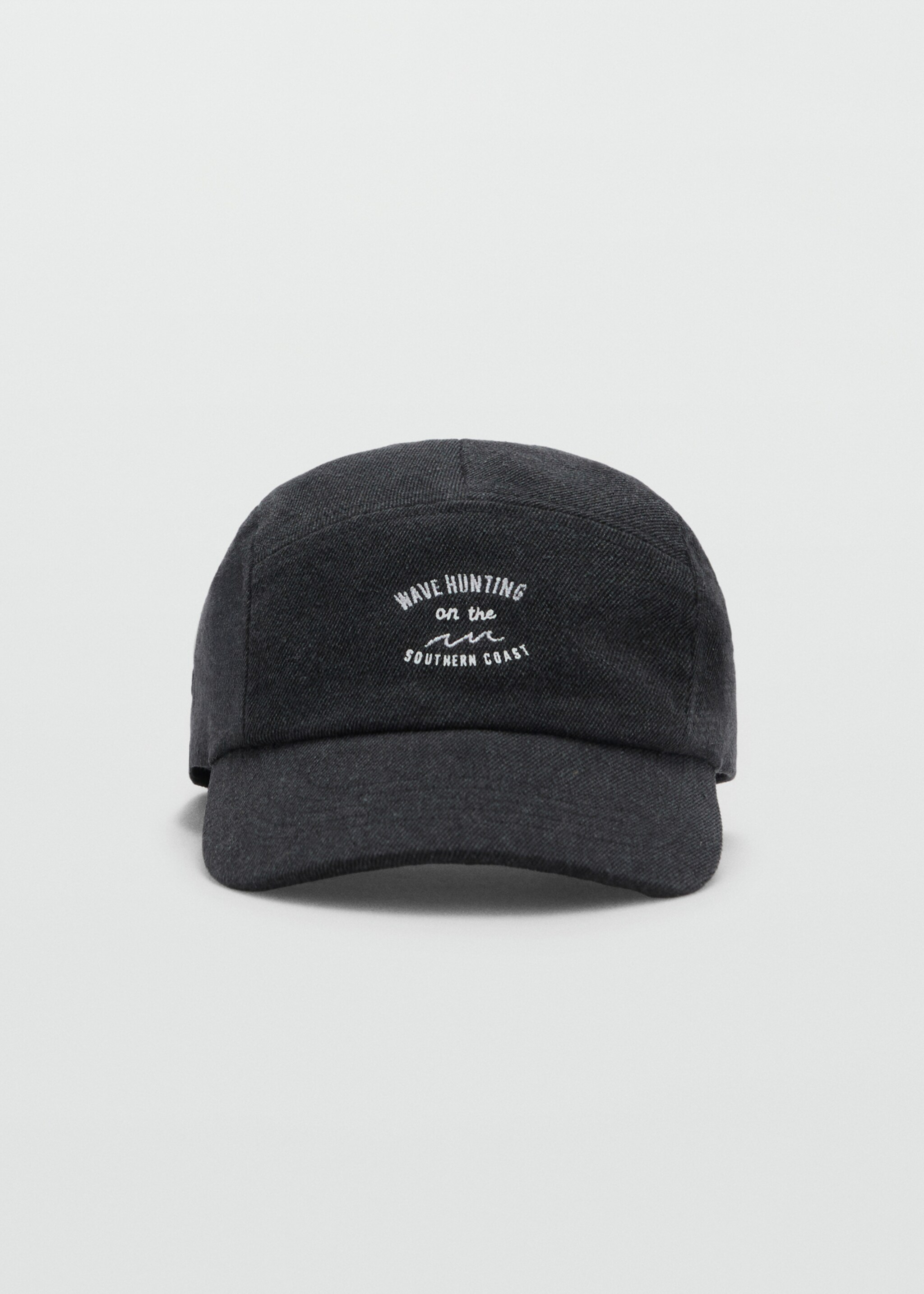 Print cotton cap - Medium plane, Black. Ref: 87015975-00.
