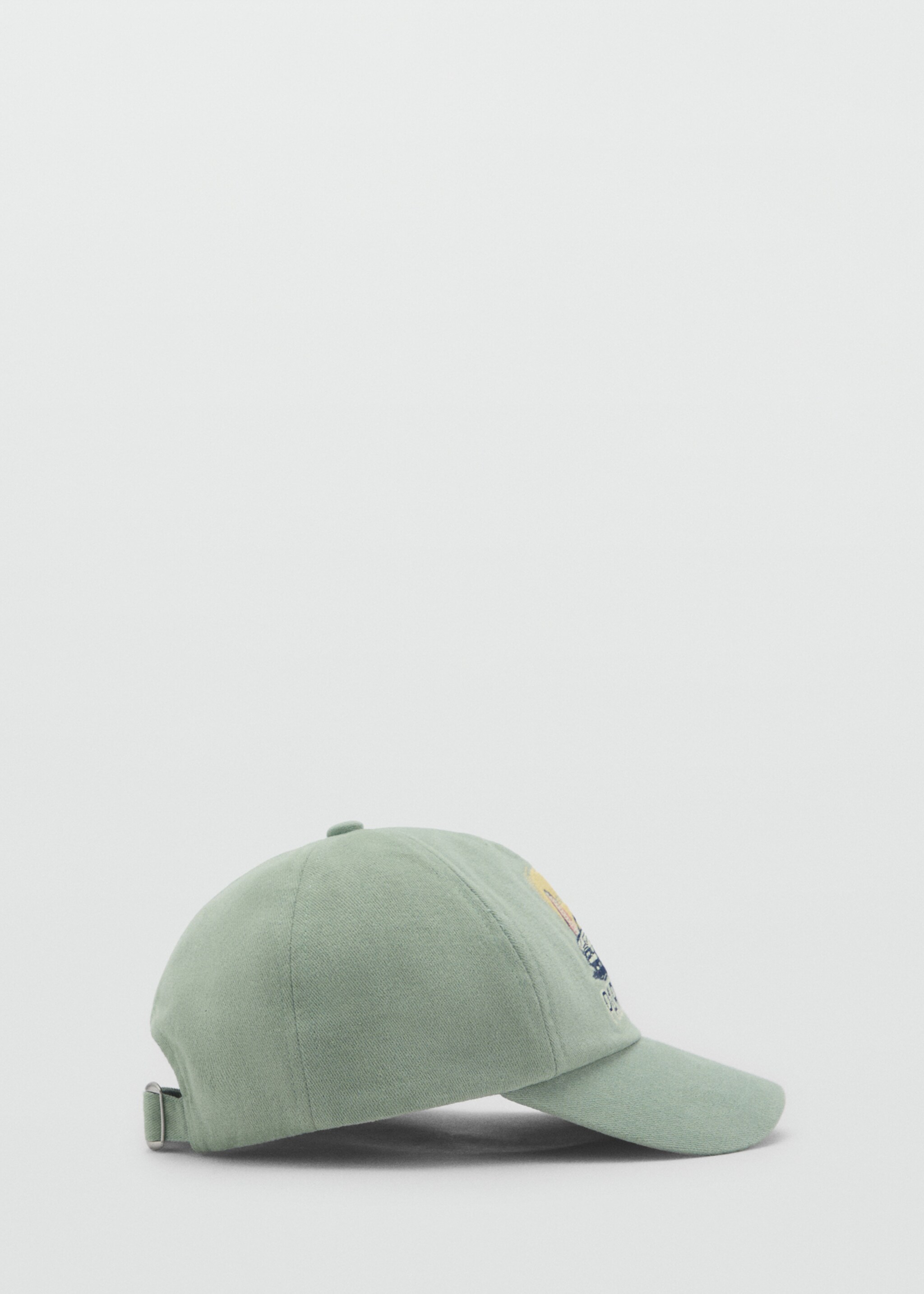 Tropical print cap - Article without model, Aqua Green. Ref: 87015976-00.