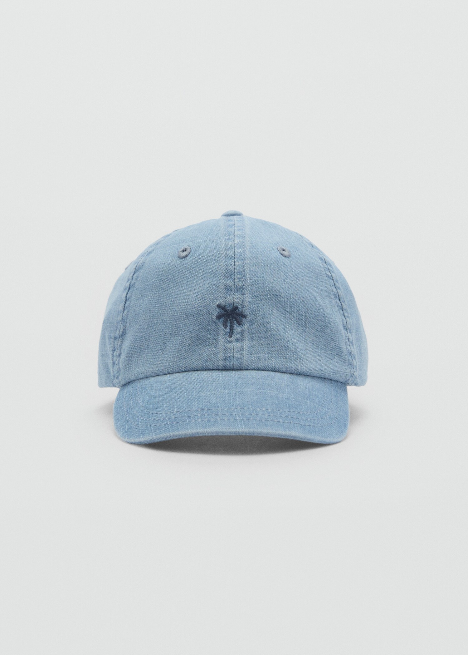 Denim cap with visor - Medium plane