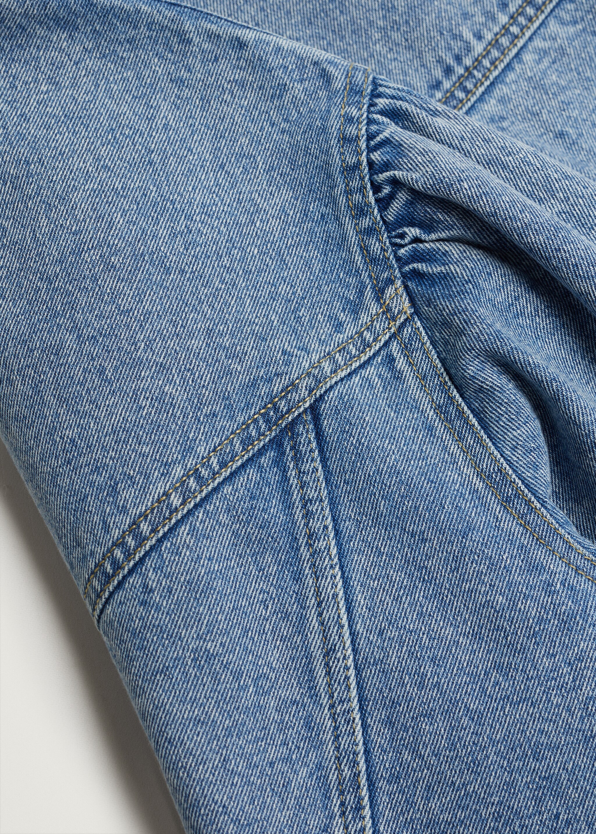 Sobrecamisa denim mangas abullonadas - Detalle del artículo 8
