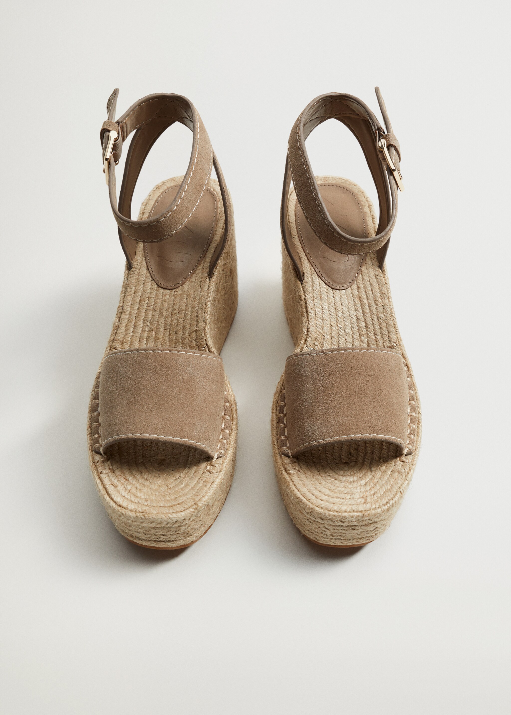 Leather wedge sandals - Details of the article 4
