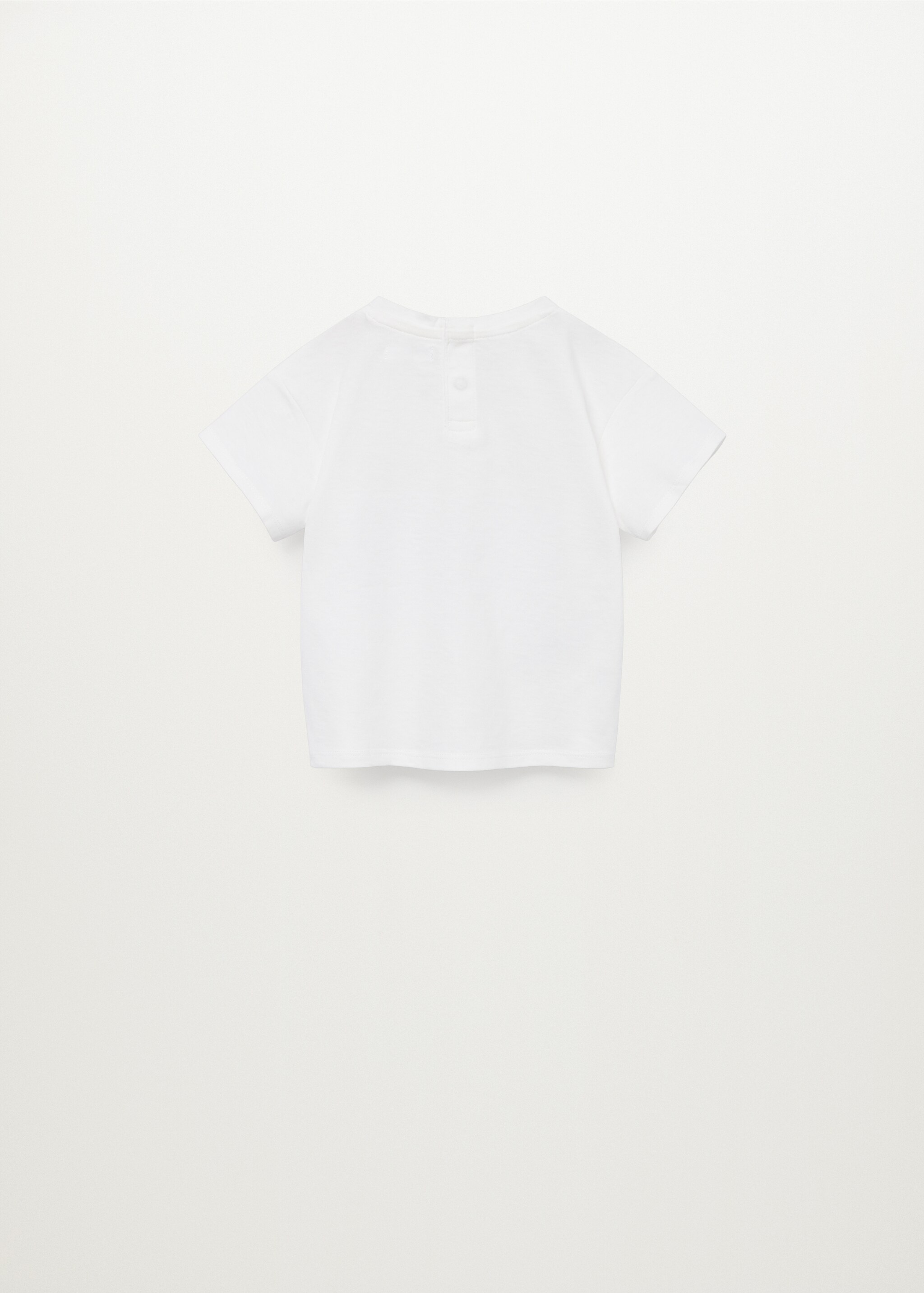 Camiseta algodón orgánico estampada - Reverso del artículo