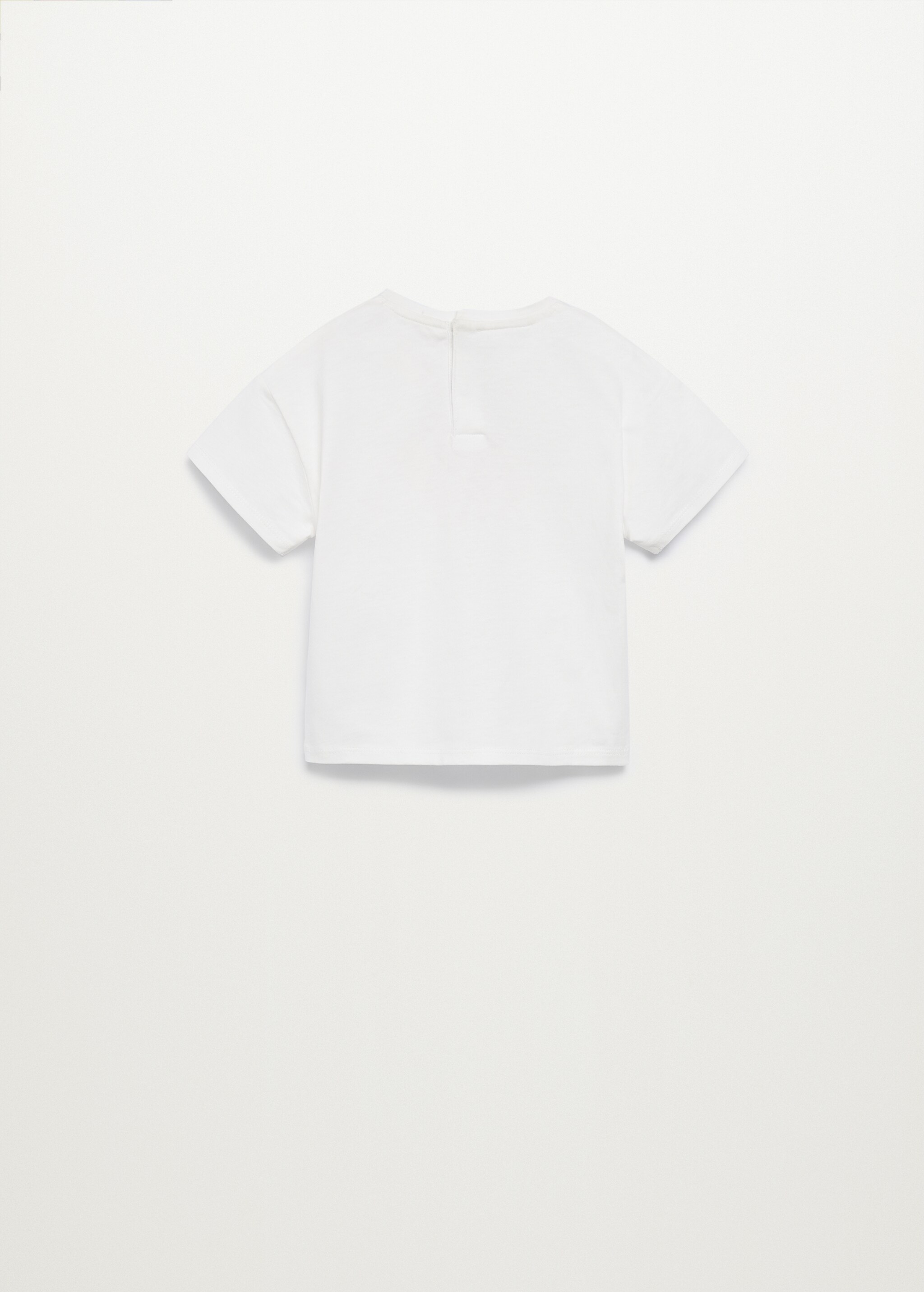 Camiseta algodón orgánico estampada - Reverso del artículo