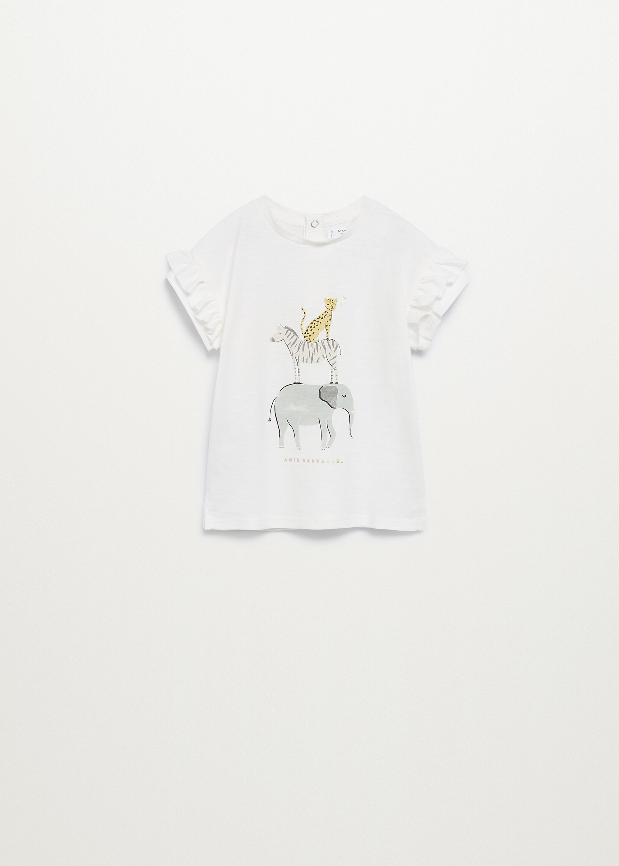 Camiseta algodón orgánico estampada - Artículo sin modelo