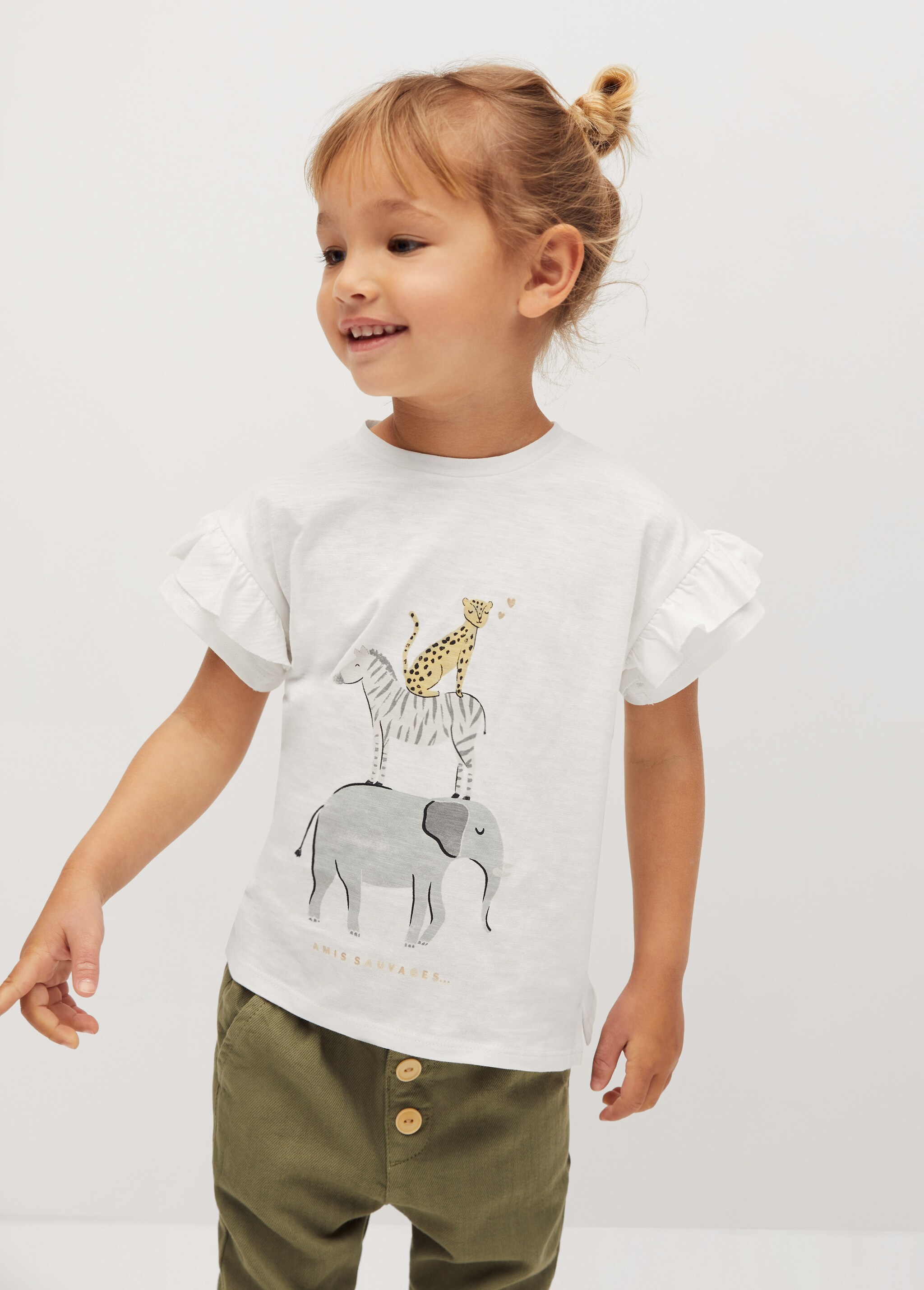 Camiseta algodón orgánico estampada - Detalle del artículo 1