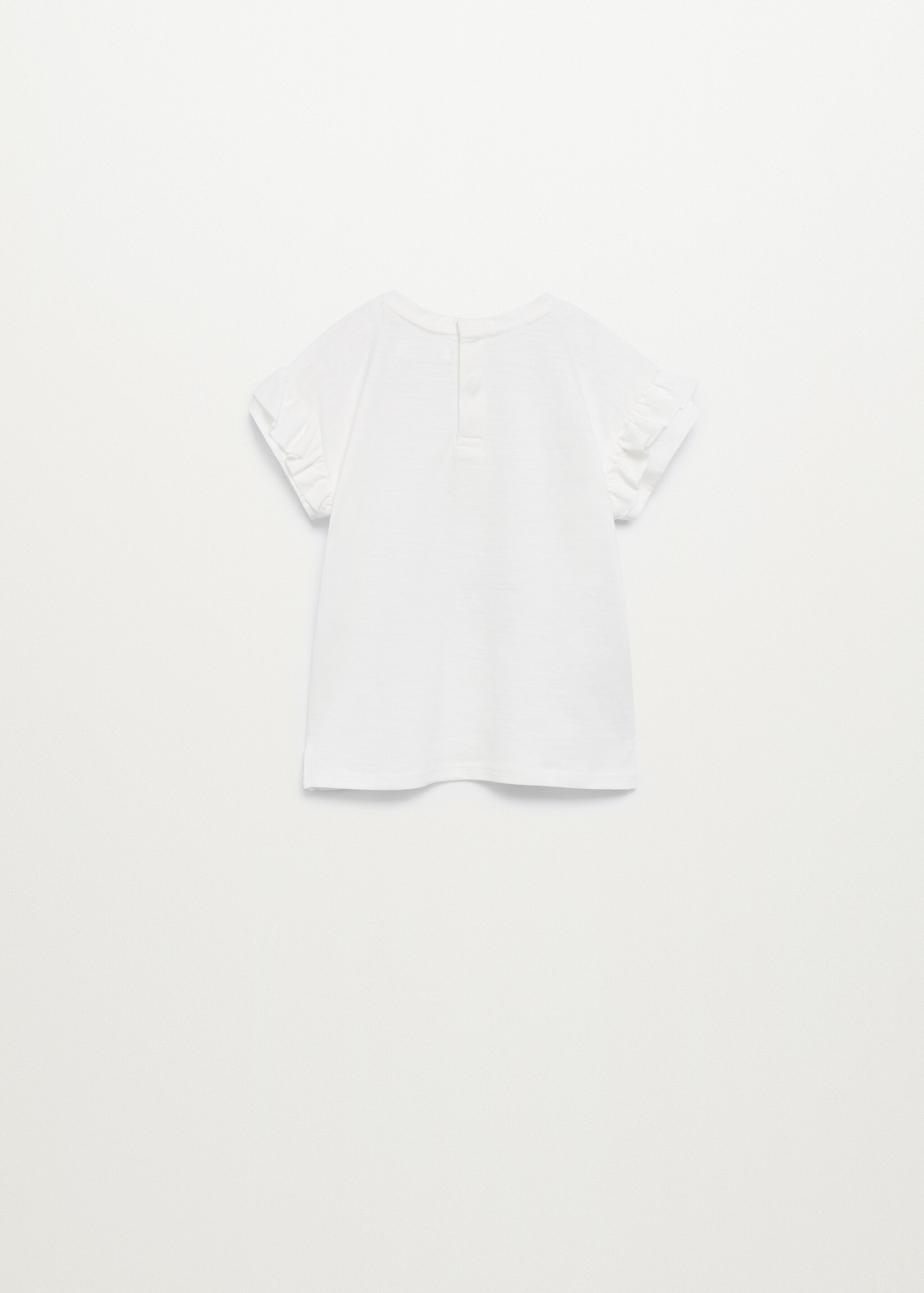 Camiseta algodón orgánico estampada - Reverso del artículo