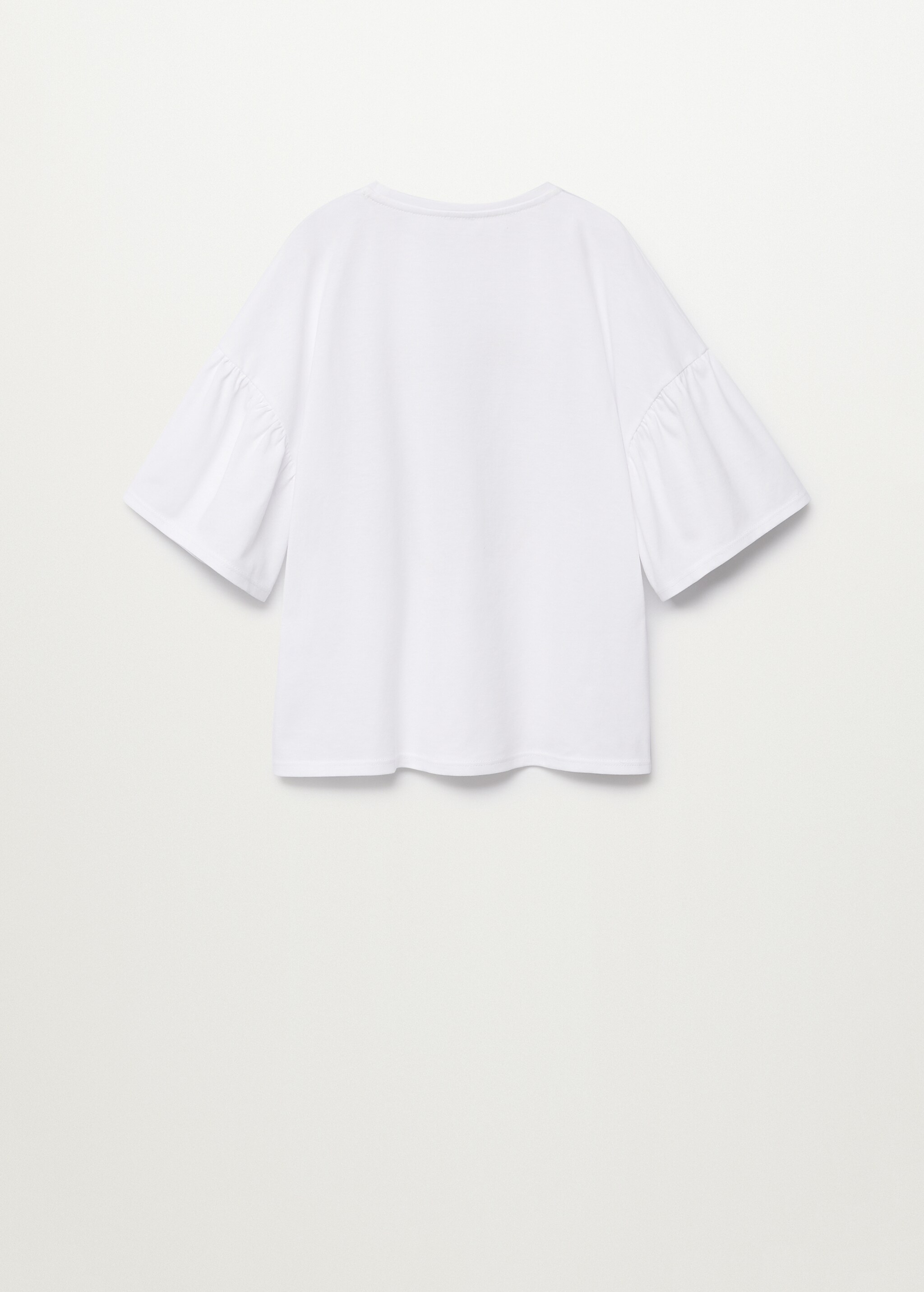Camiseta estampada detalles relieve - Reverso del artículo
