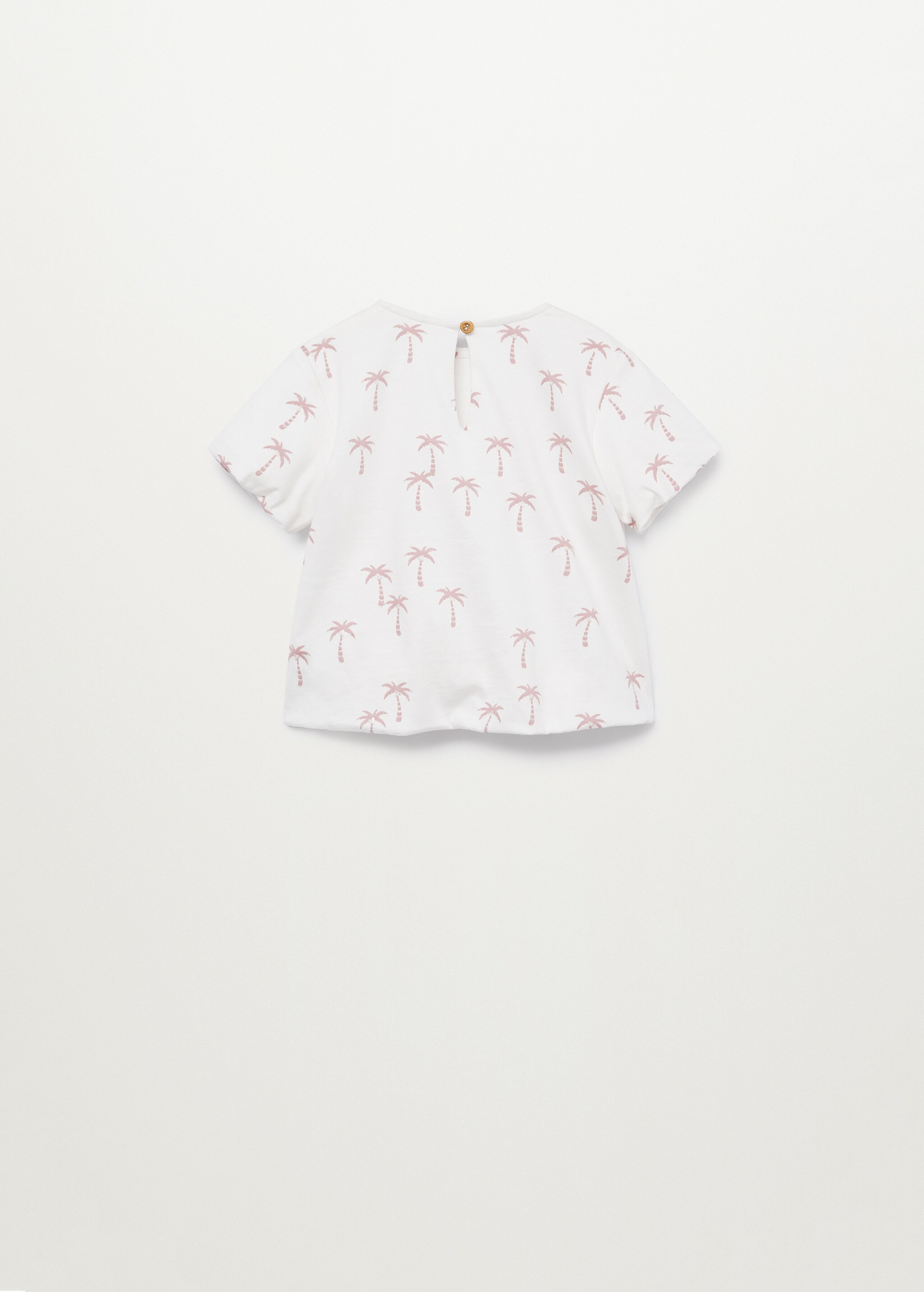 Camiseta algodón estampada - Reverso del artículo
