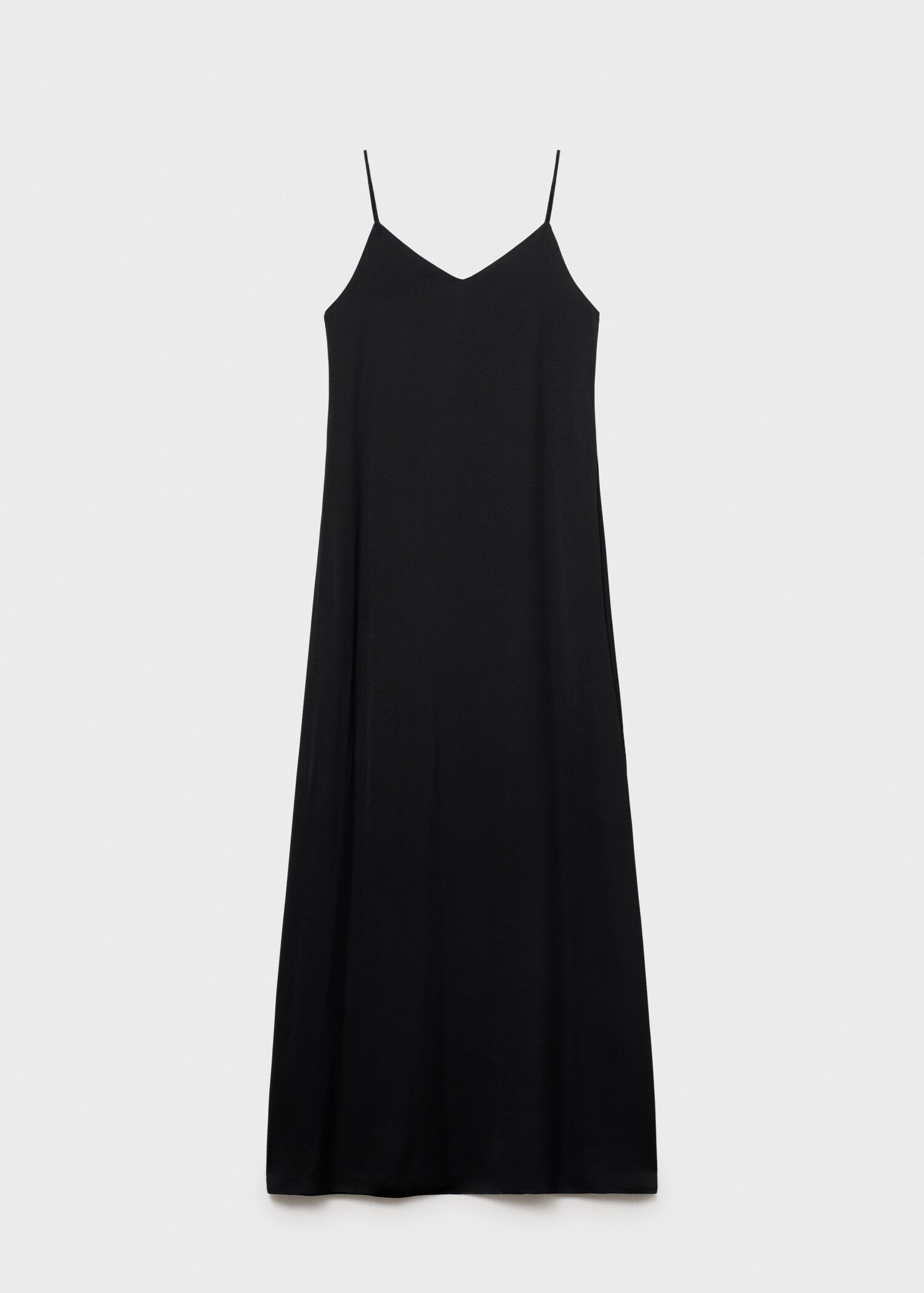 Lång klänning axelband - Artikel utan modell