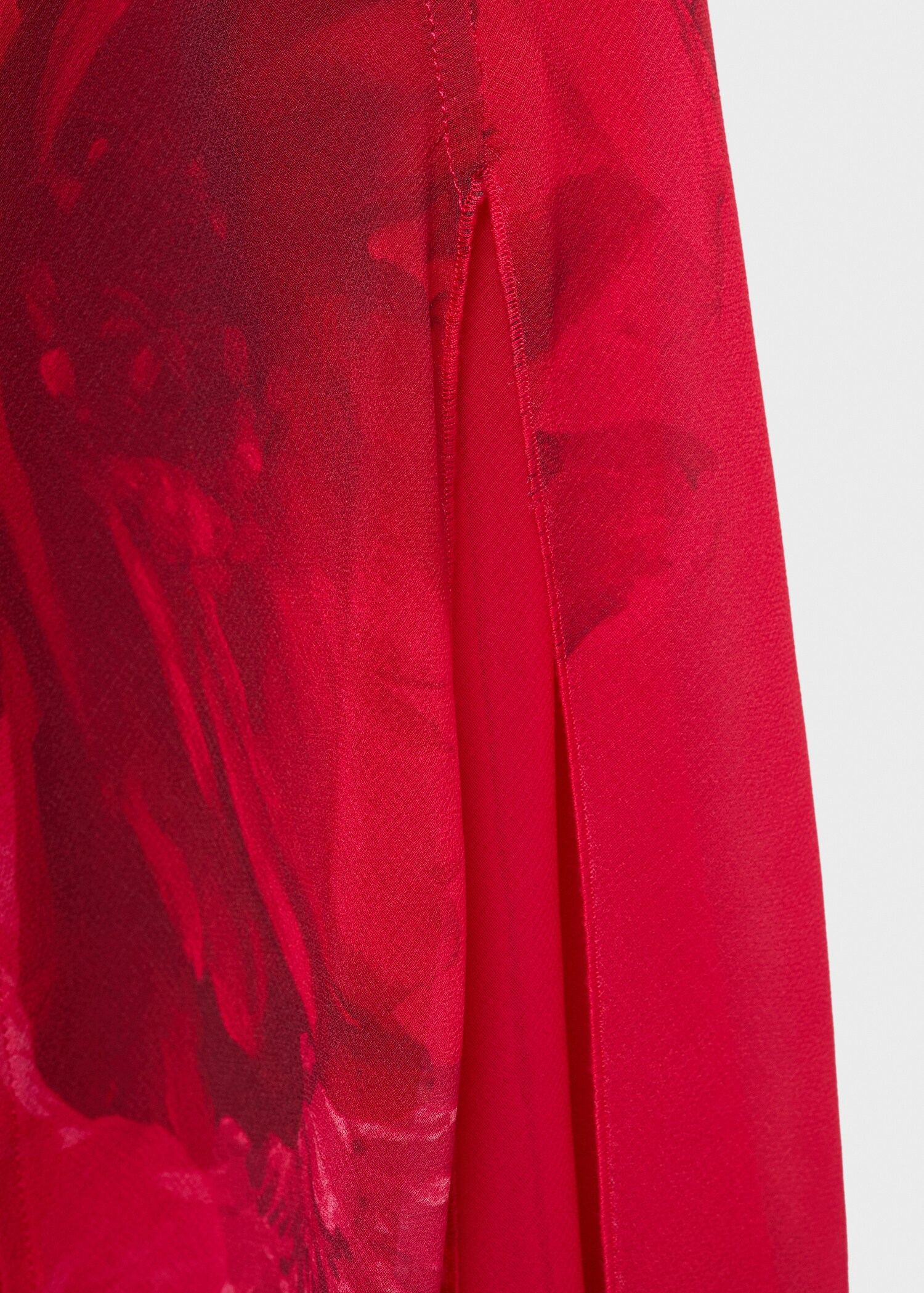 Vestido asimétrico floral - Detalle del artículo 0