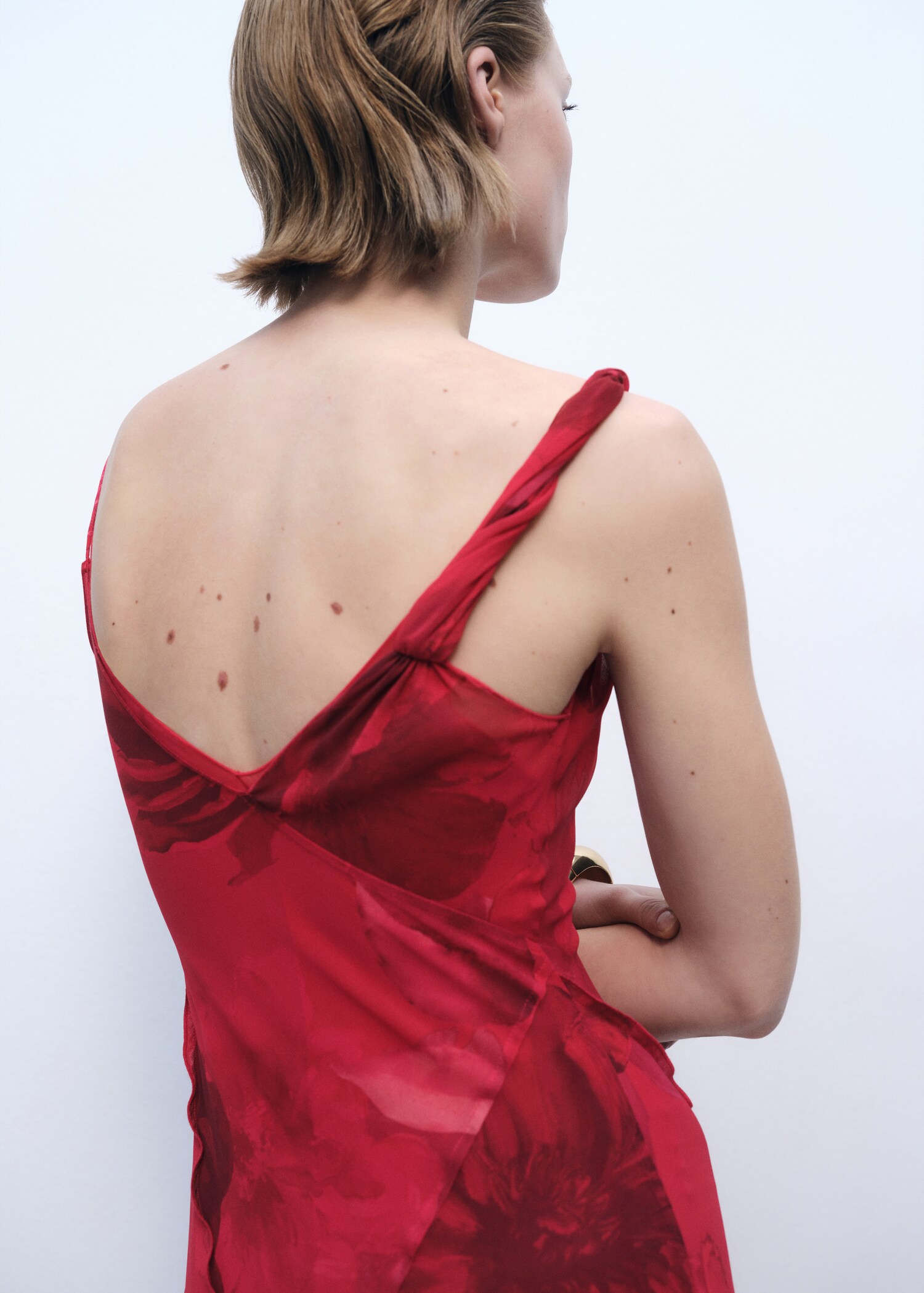 Vestido asimétrico floral - Detalle del artículo 6