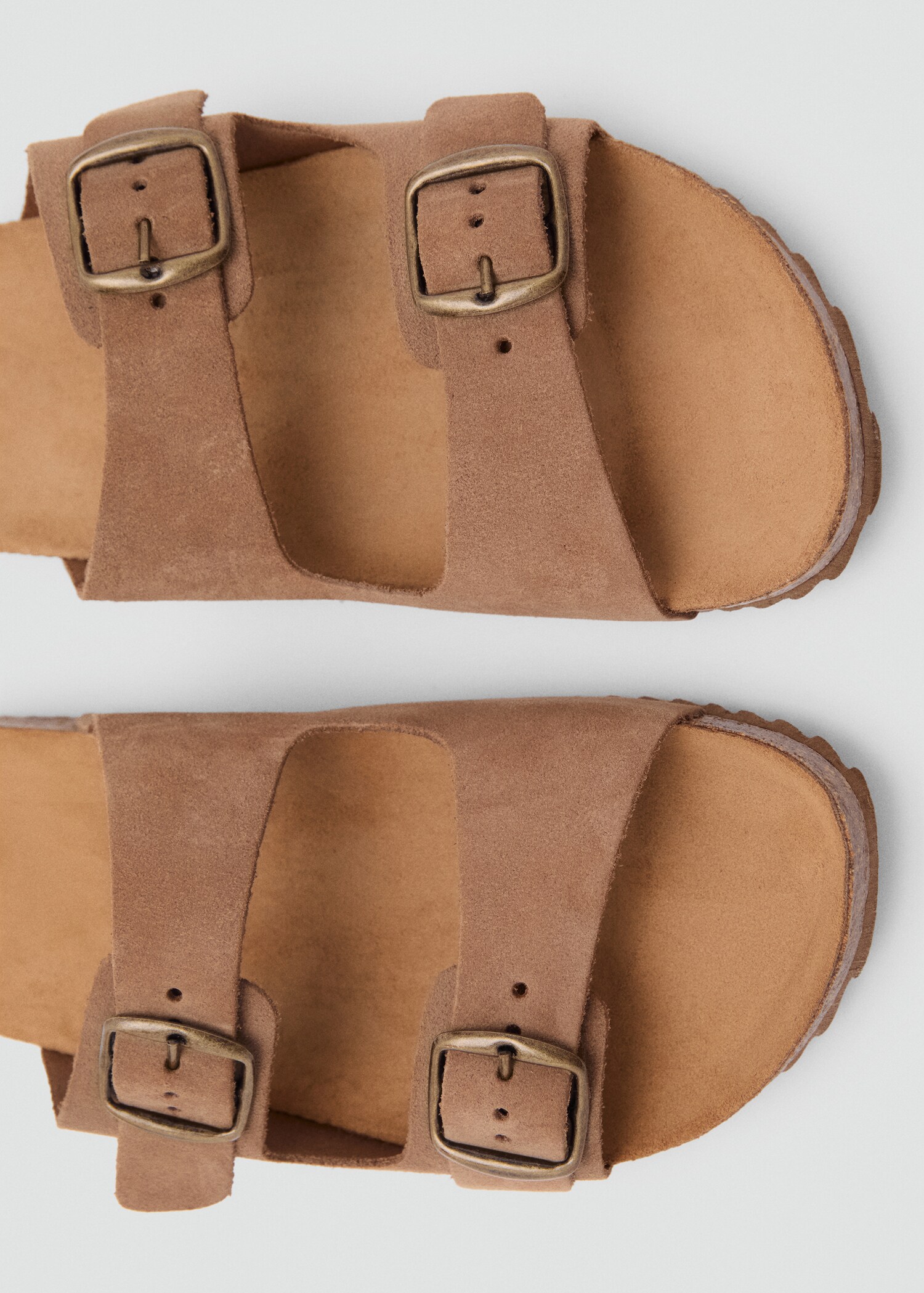 Ledersandale mit Schnallen - Detail des Artikels 2