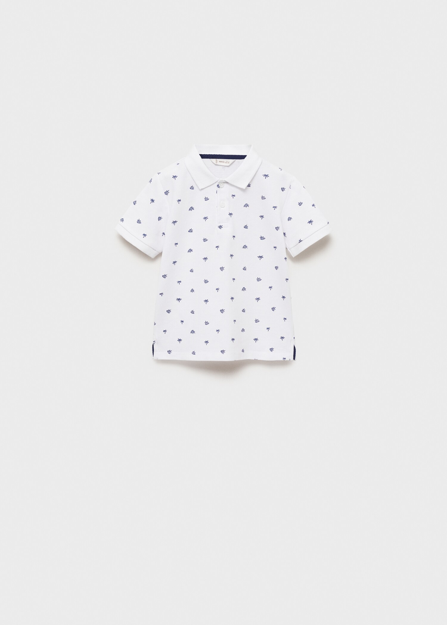 Βαμβακερό εμπριμέ πόλο - Προϊόν χωρίς μοντέλο