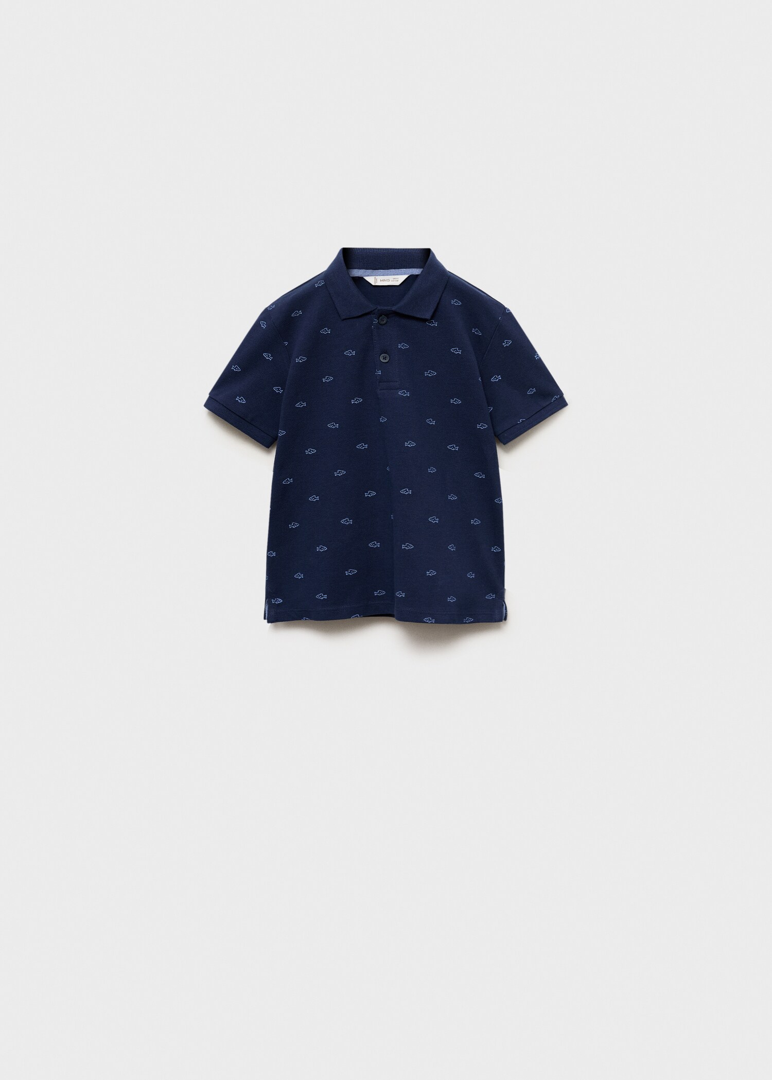 Βαμβακερό εμπριμέ πόλο - Προϊόν χωρίς μοντέλο