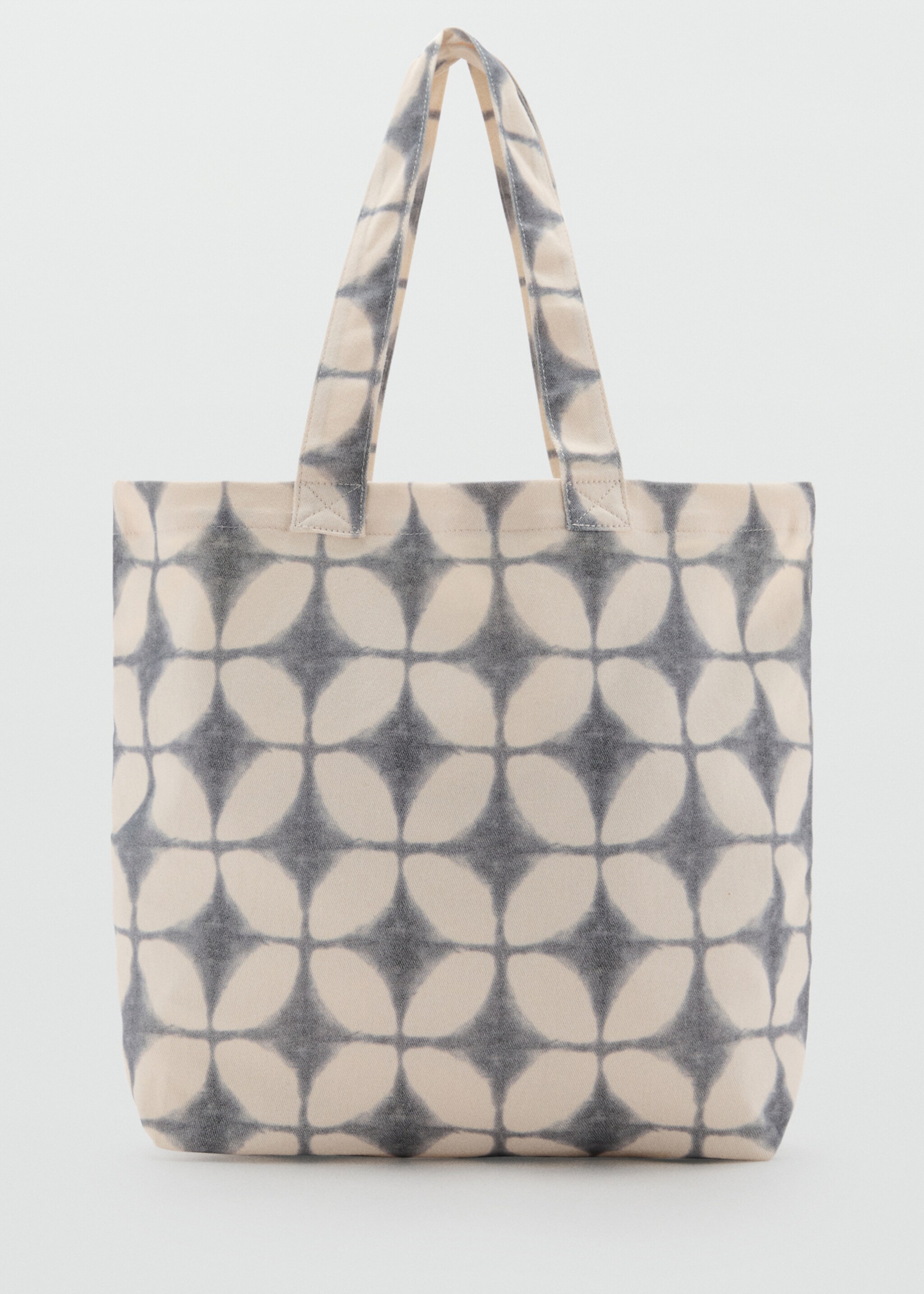 Printed tote bag - Article without model, Grey. Ref: 87016729-00.