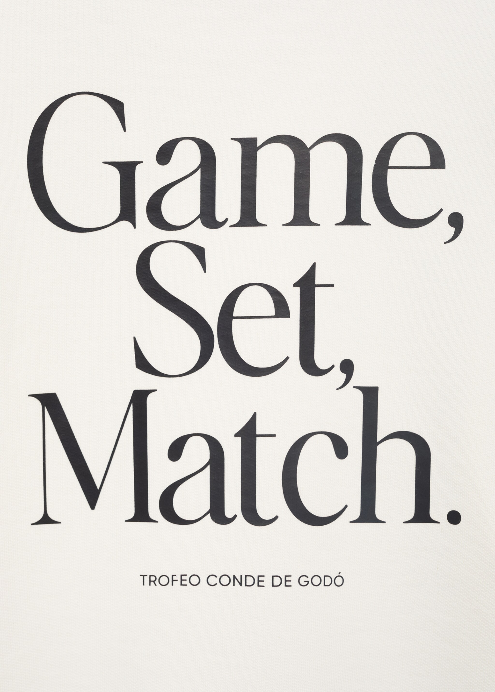 Printed cotton sweatshirt - Details of the article 0, White. Ref: 87016732-00.