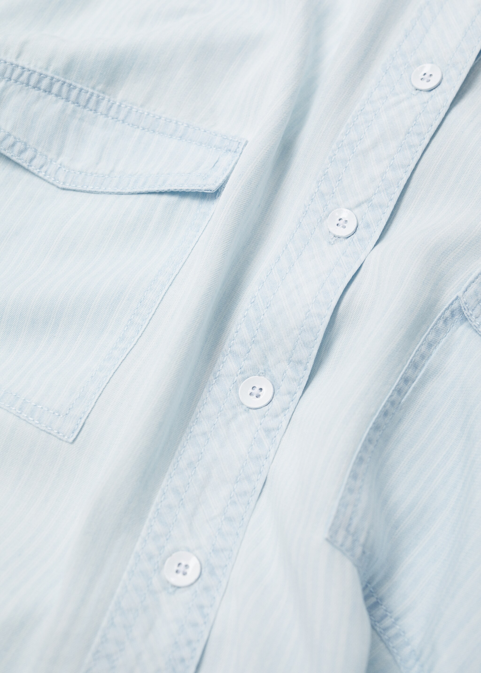 Camisa lyocell denim - Detalle del artículo 8