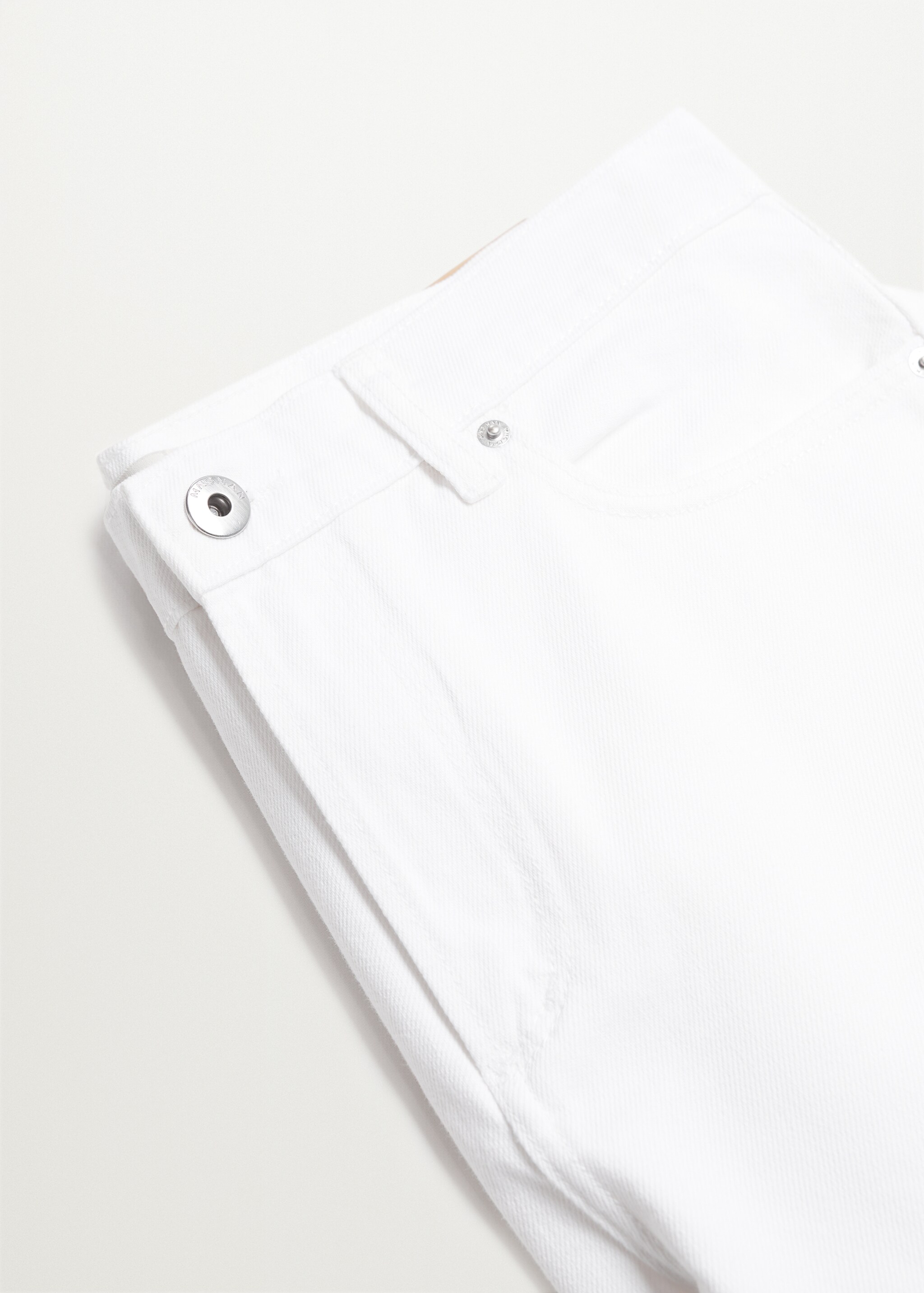 Bermuda relaxed denim blanco - Detalle del artículo 8
