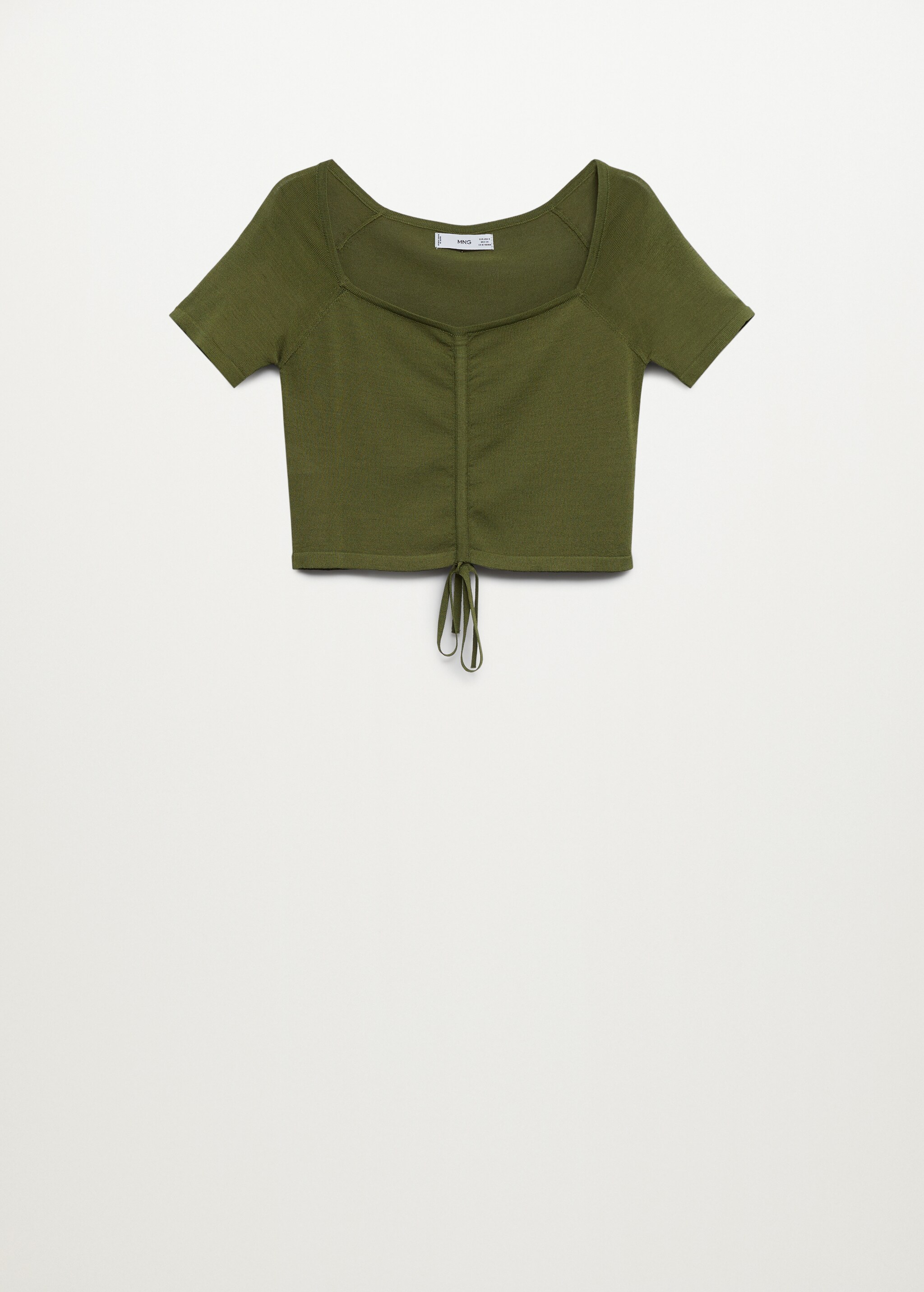 Draped crop top - Article without model