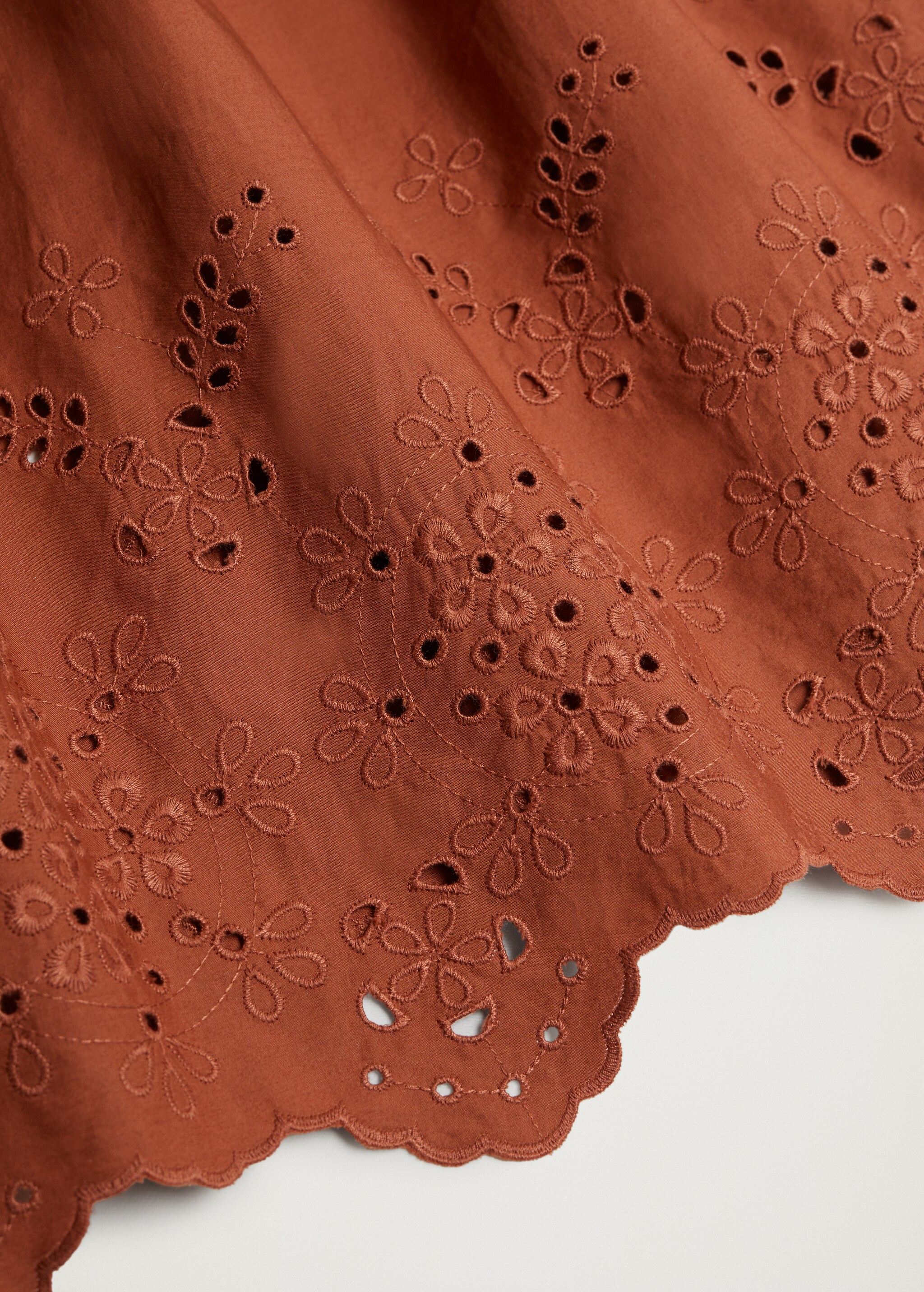 Vestido popelín bordado suizo - Detalle del artículo 8