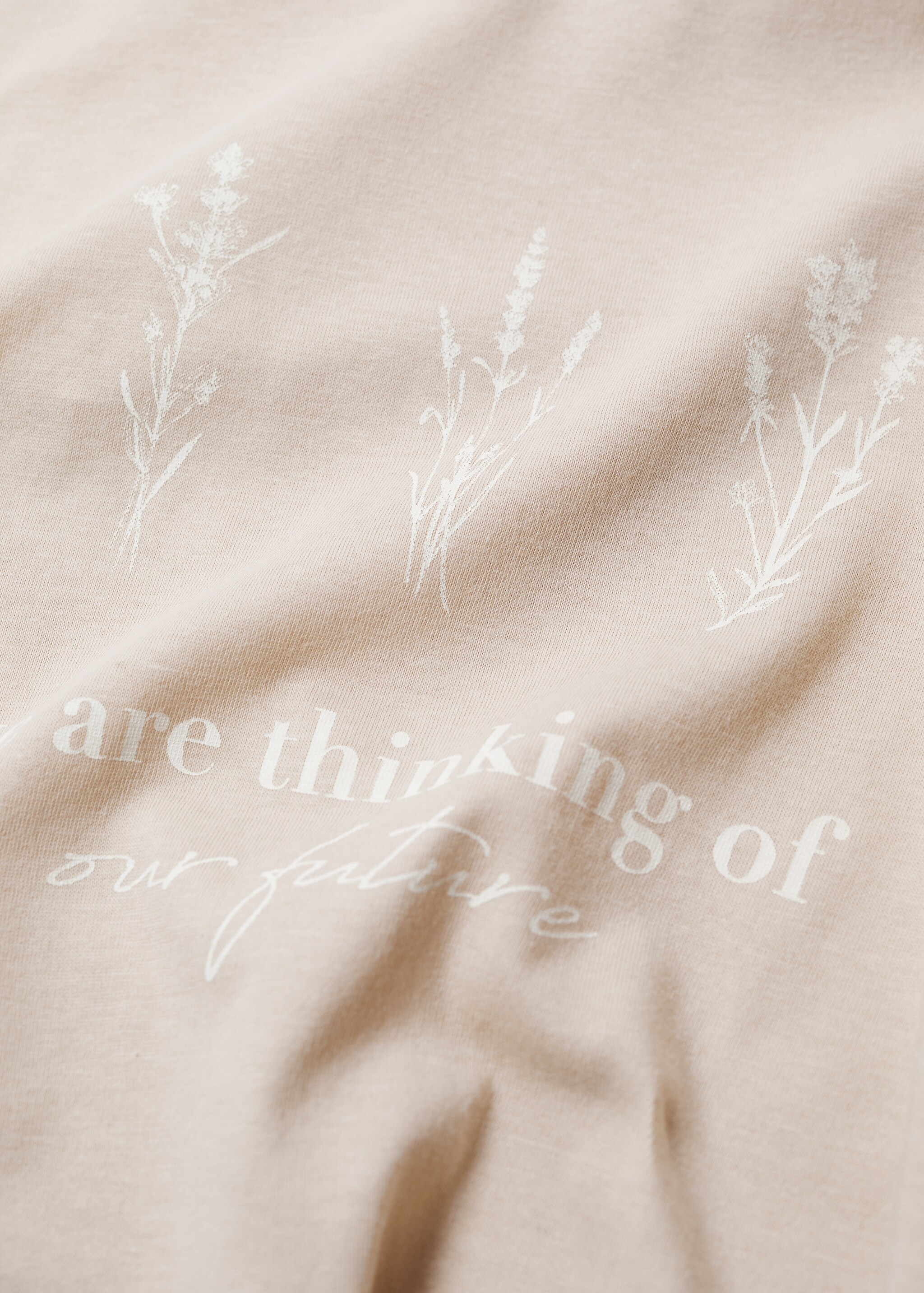 Organic printed cotton t-shirt - Details of the article 8
