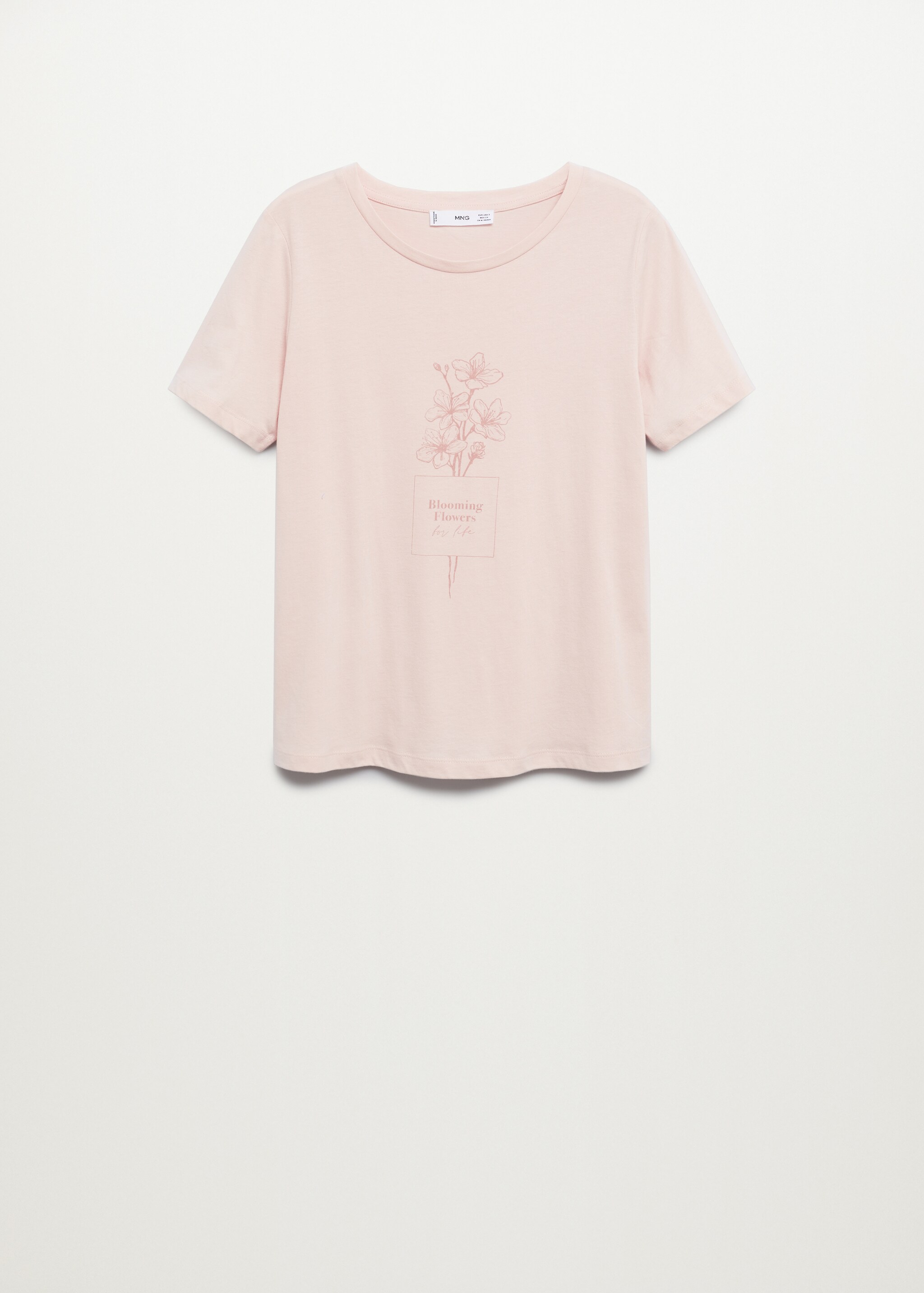 Camiseta algodón orgánico estampada - Artículo sin modelo