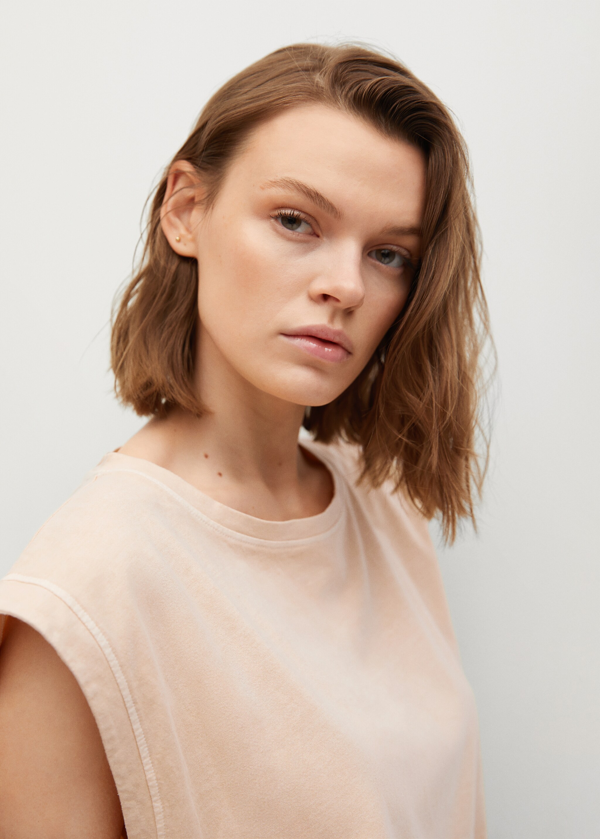 Mineral dye organic cotton T-shirt - Details of the article 1
