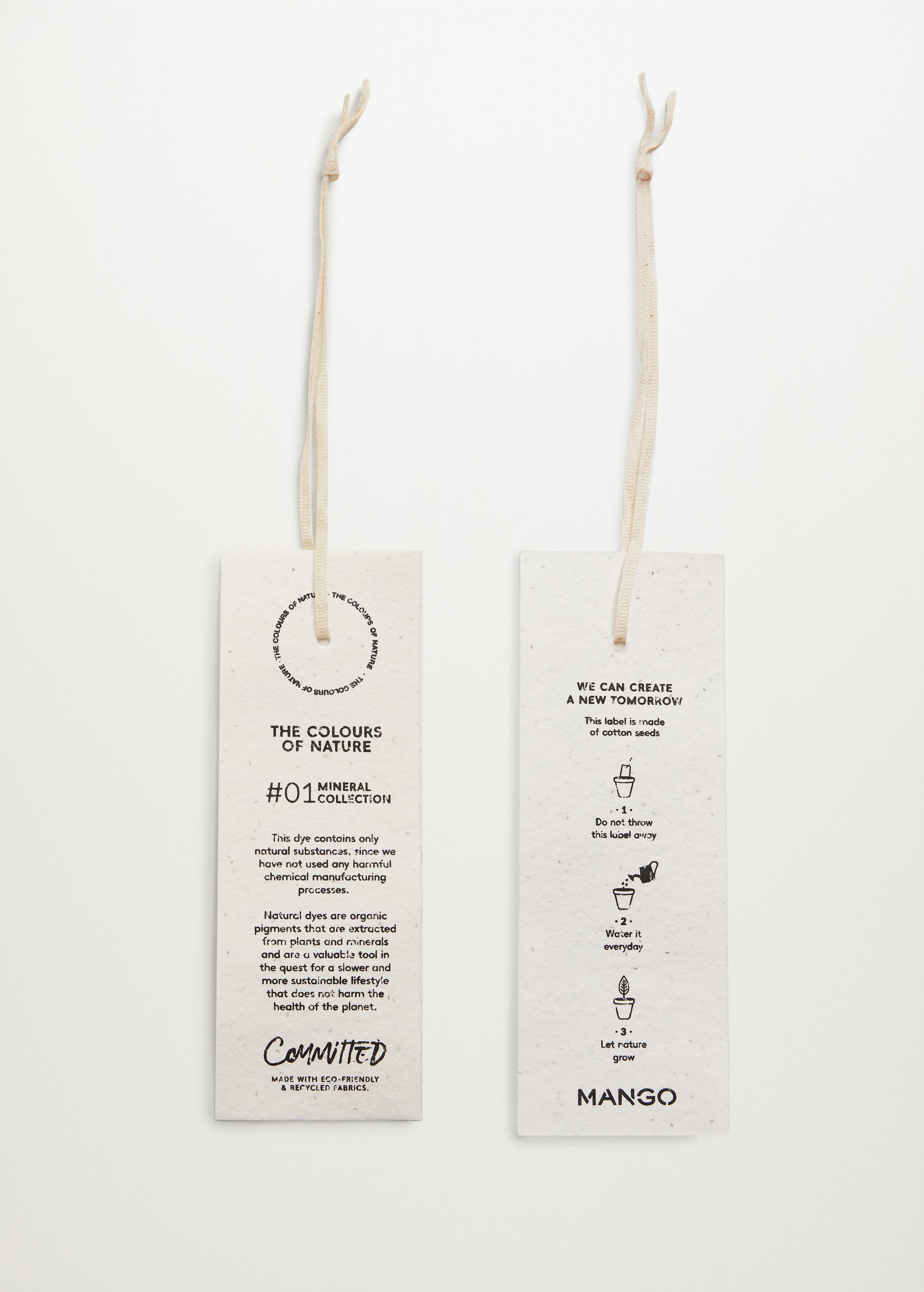 Mineral dye organic cotton T-shirt - Details of the article 9