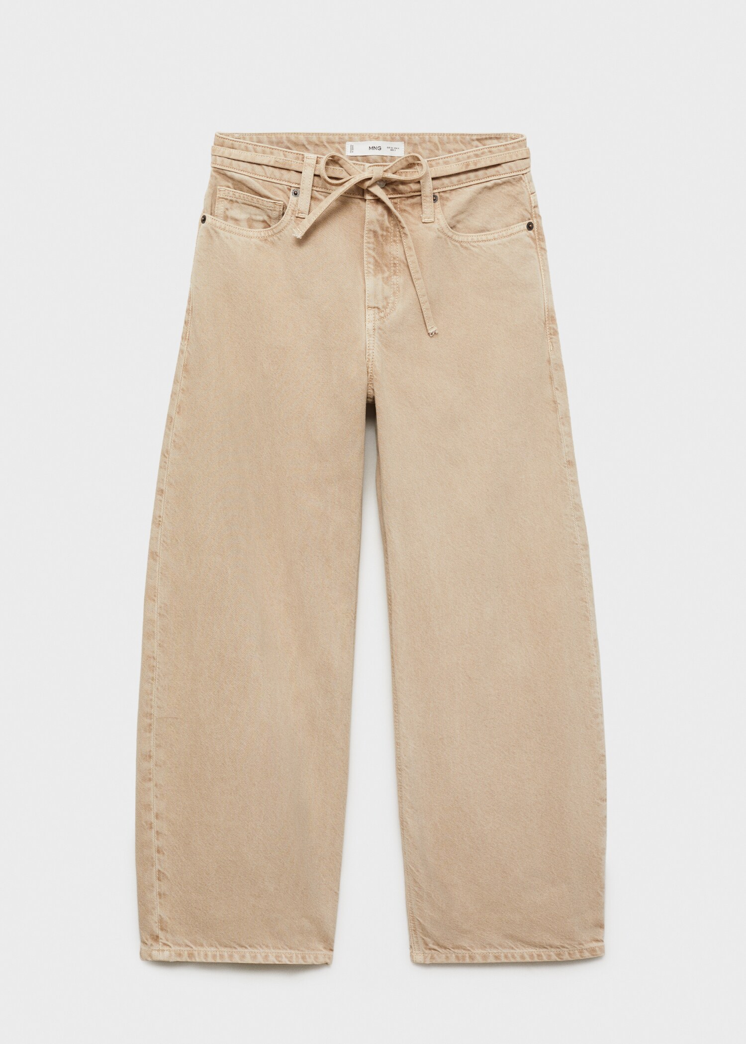 Balloon jeans with belt - Article without model