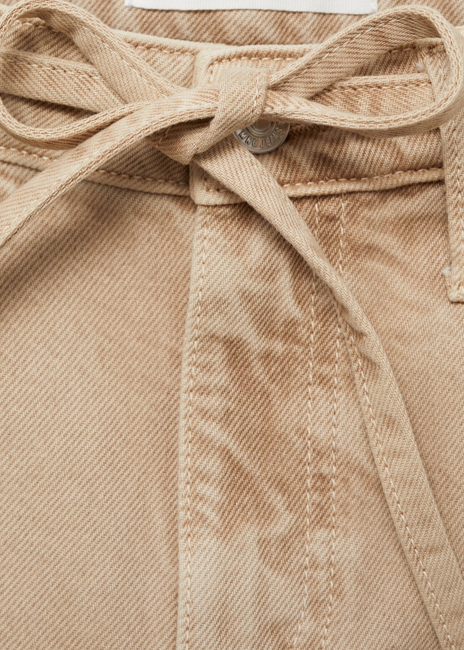 Balloon jeans with belt - Details of the article 8