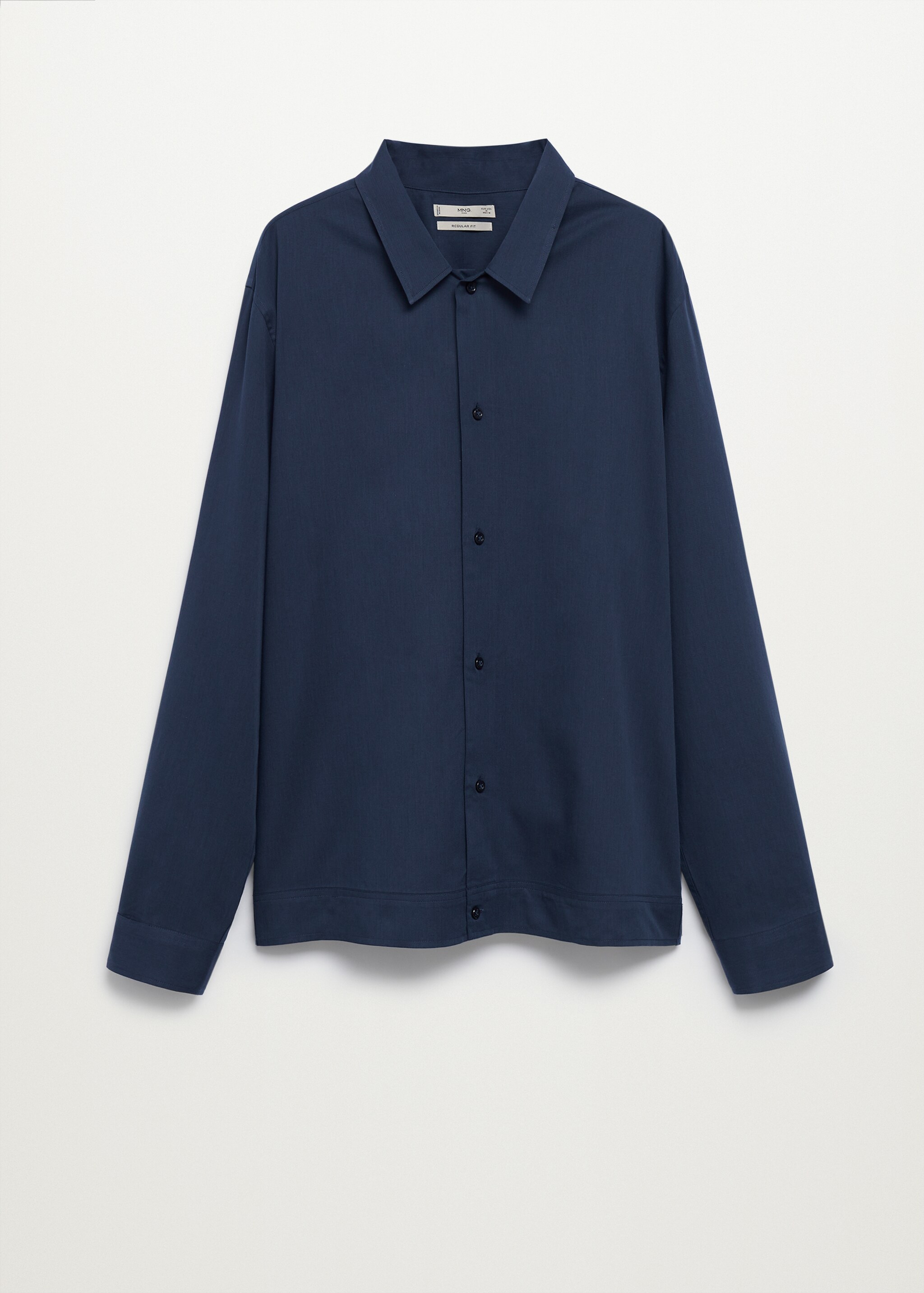 Camisa regular fit algodón lyocell - Artículo sin modelo