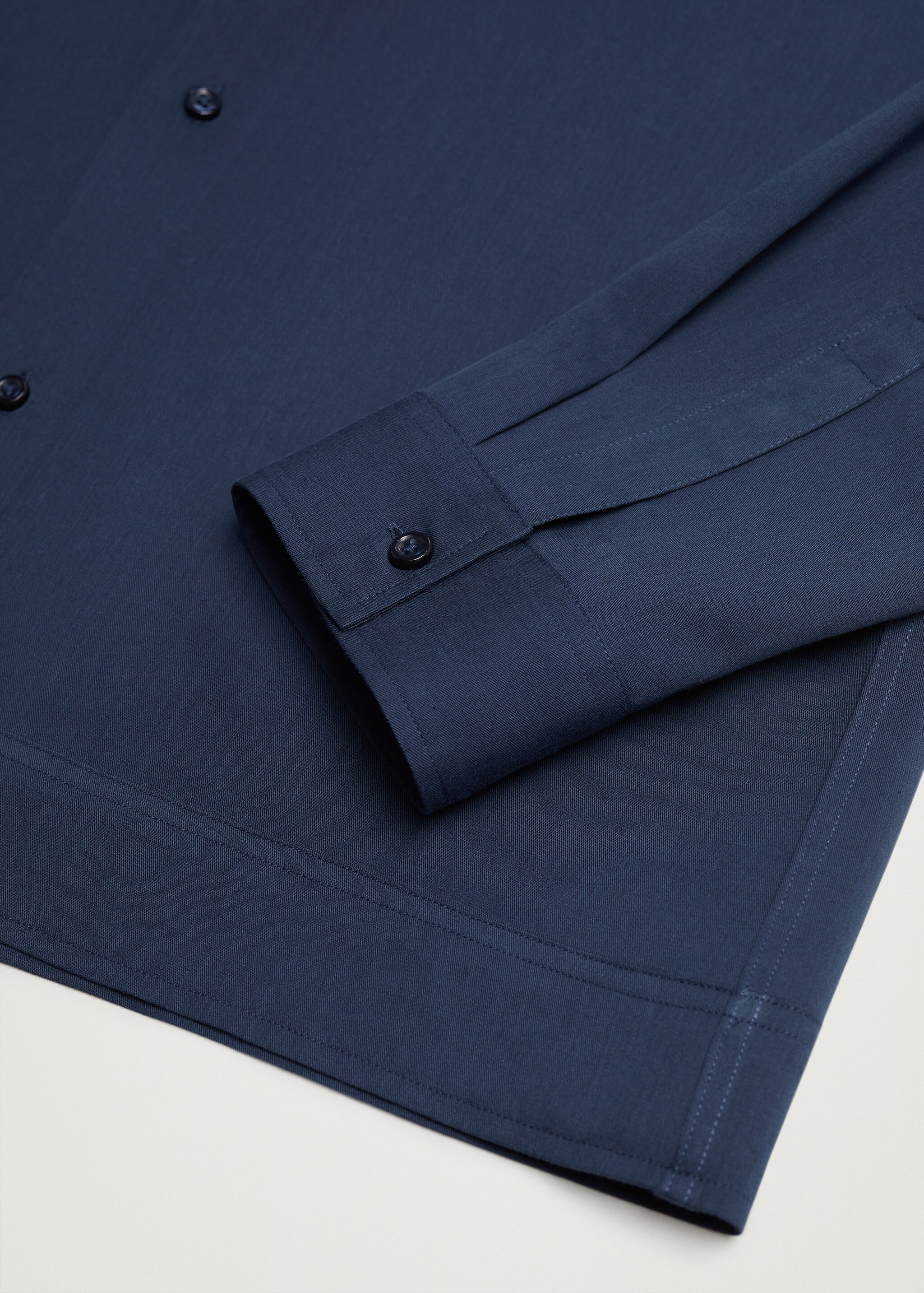 Camisa regular fit algodón lyocell - Detalle del artículo 7