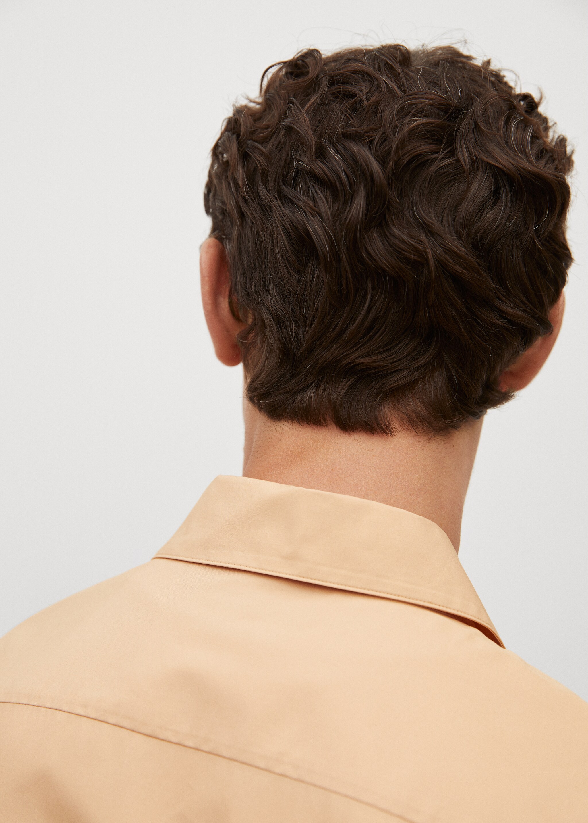 Cotton lyocell shirt with pockets - Details of the article 2
